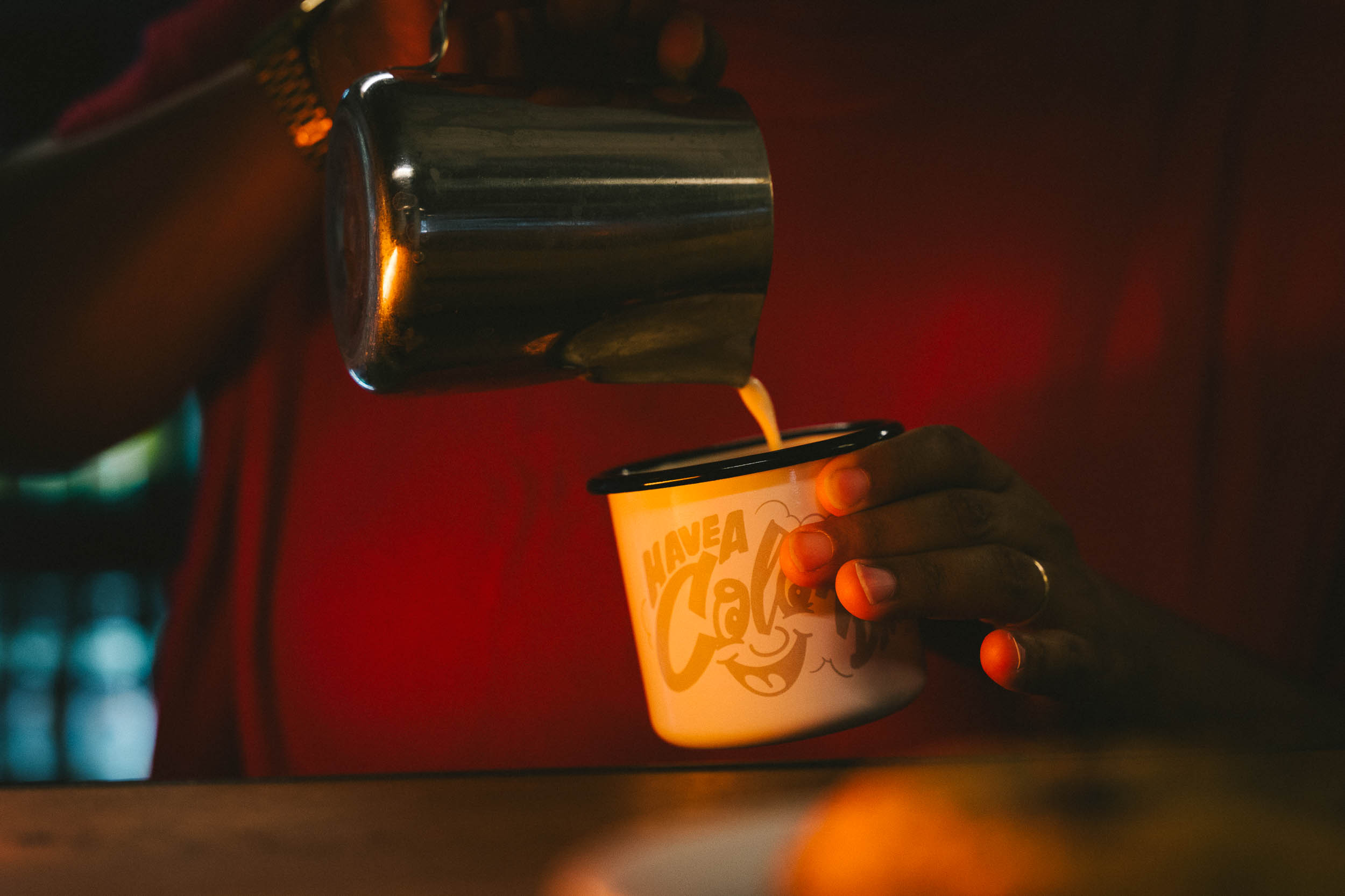 Montana Enamel Mug “Have A Colorful Day” Montana Enamel Mug “Have A Colorful Day”
