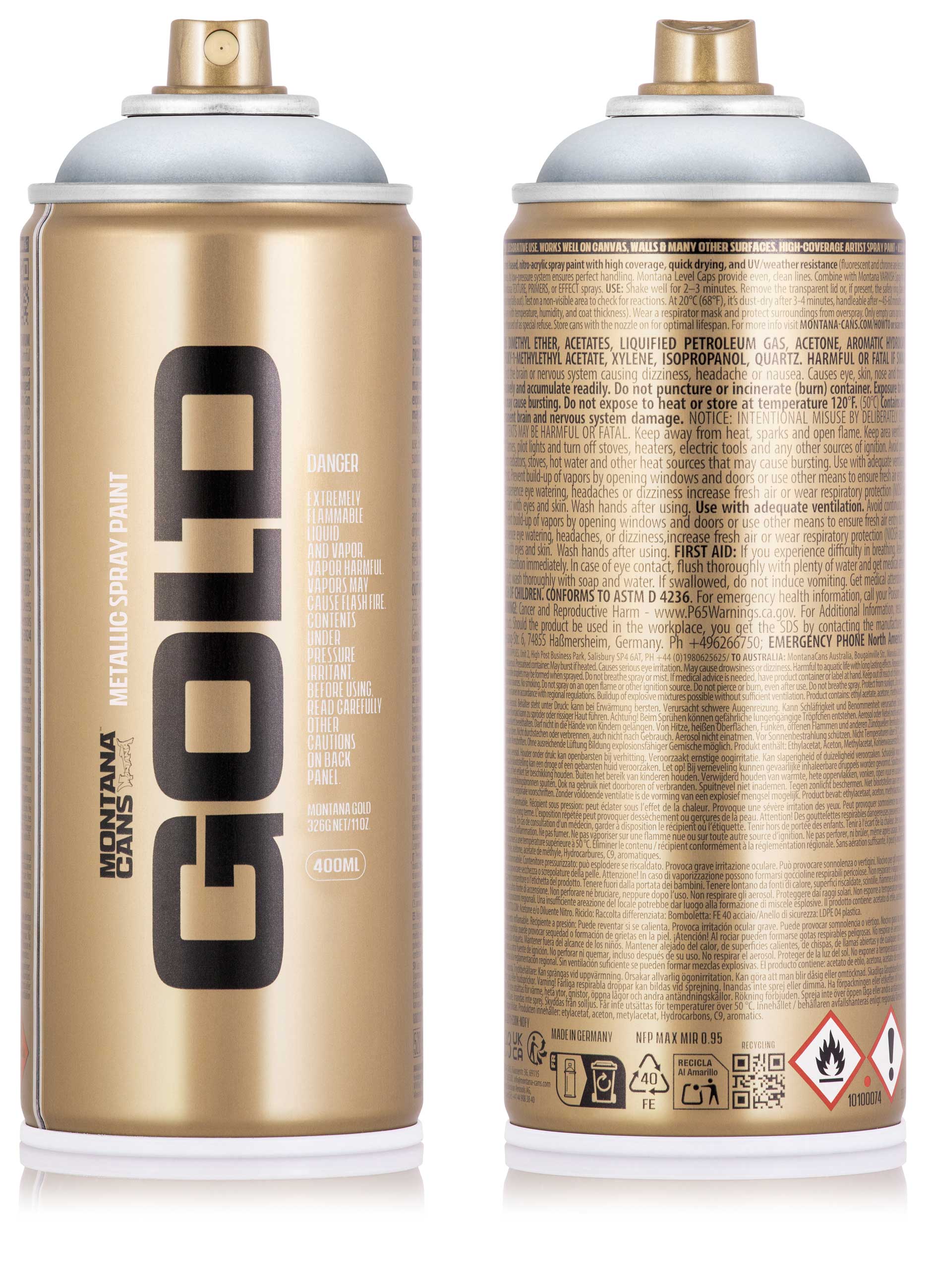 Montana GOLD 400ml - Metallic Colors Montana GOLD 400ml - Metallic Colors