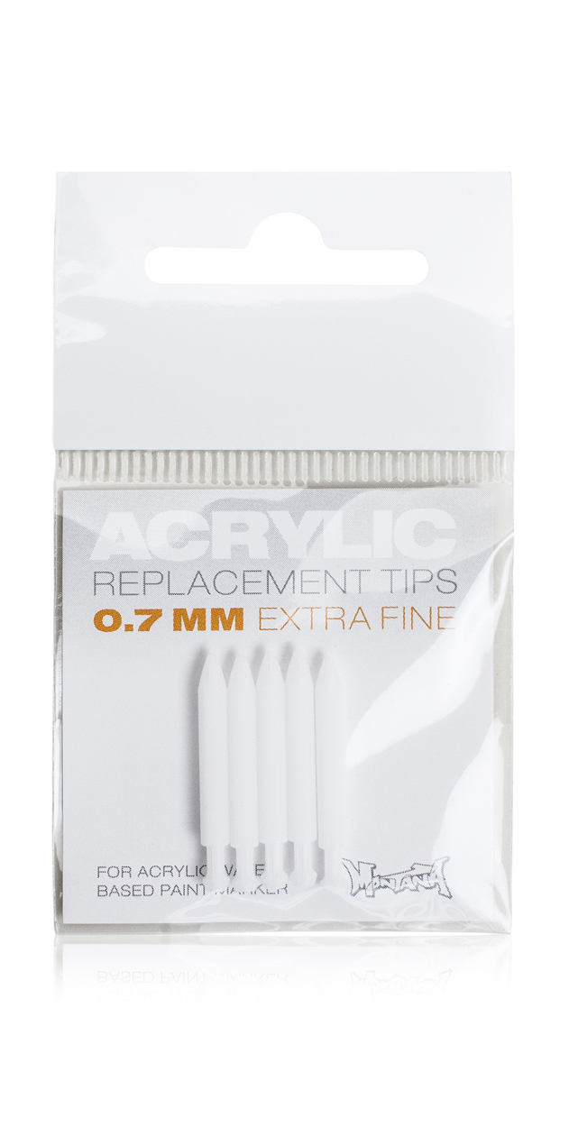 f309265188f27694dc951664aa2c0e4d ACRYLIC Tip Set 0.7mm Extra Fine