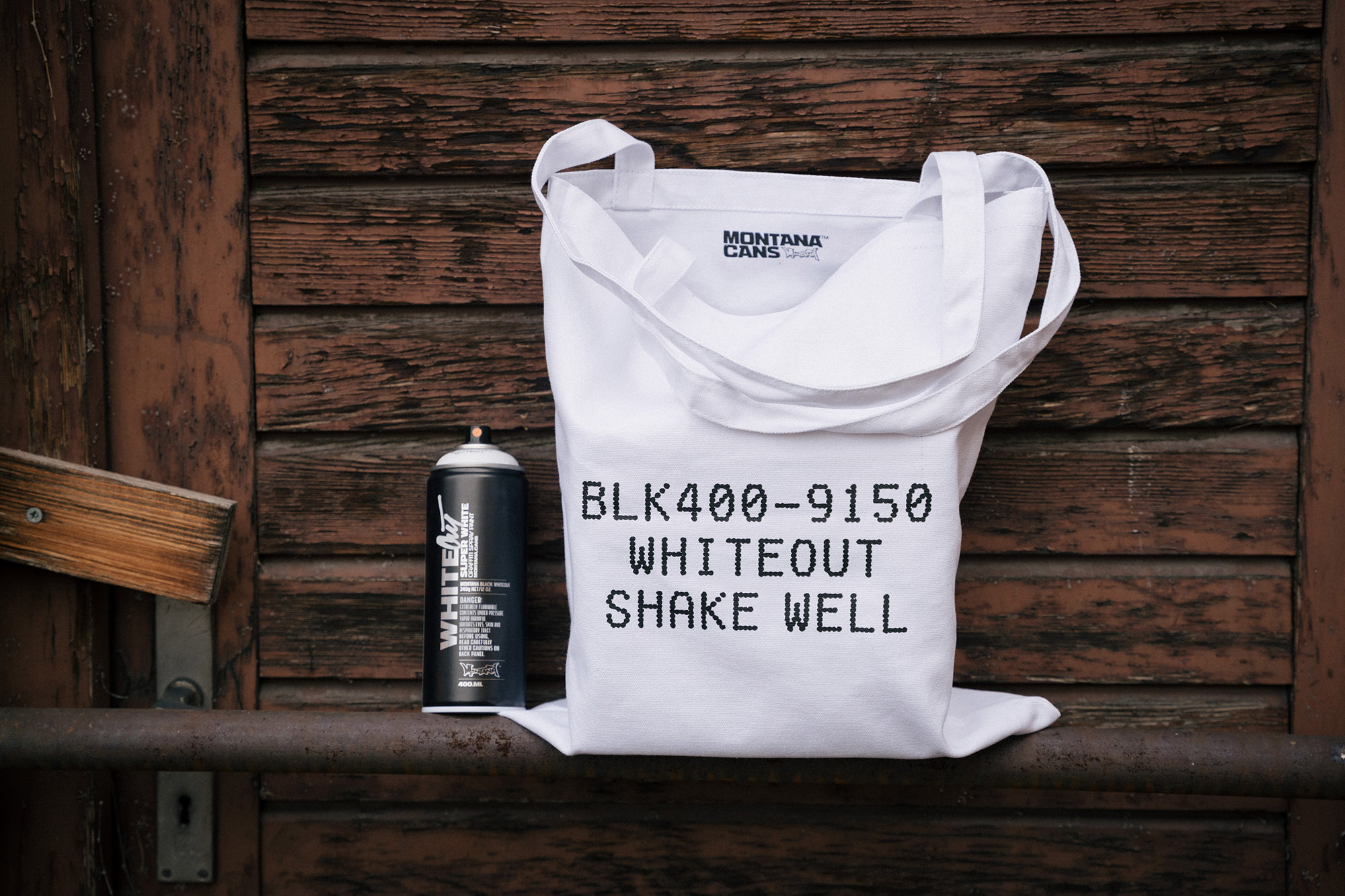 Montana Cotton Bag Donut Print - 9150 Whiteout