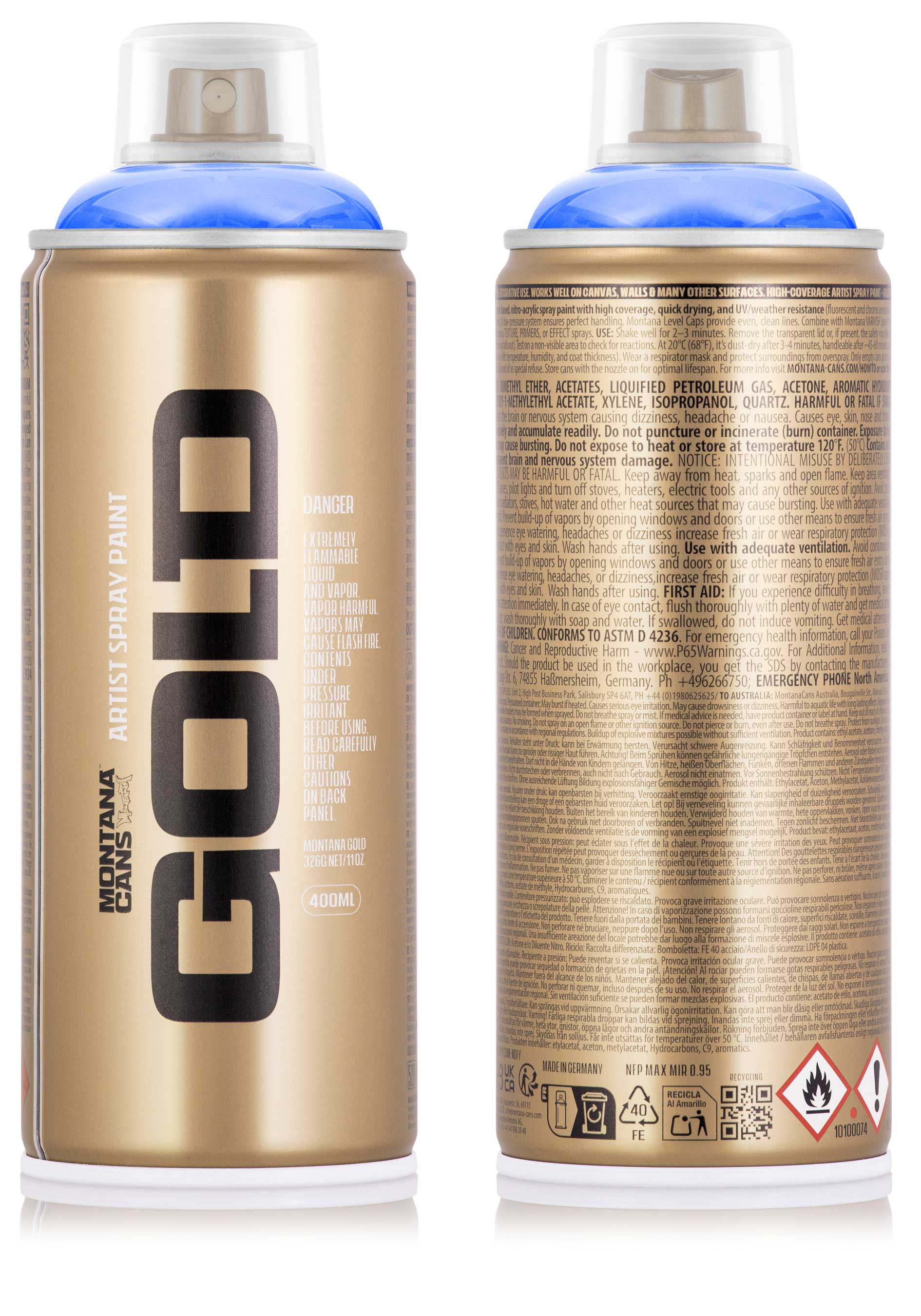 Montana GOLD 400ml - Transparent Colors