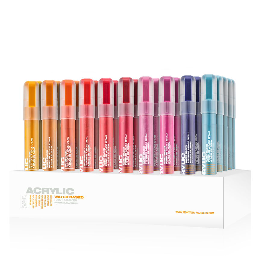 MO-ACRYLIC_CARDBOARD_60ER Montana ACRYLIC Cardboard Display 60er