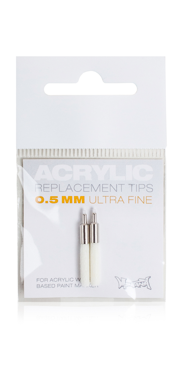 ACRYLIC Tip Set 0.5mm Ultra Fine