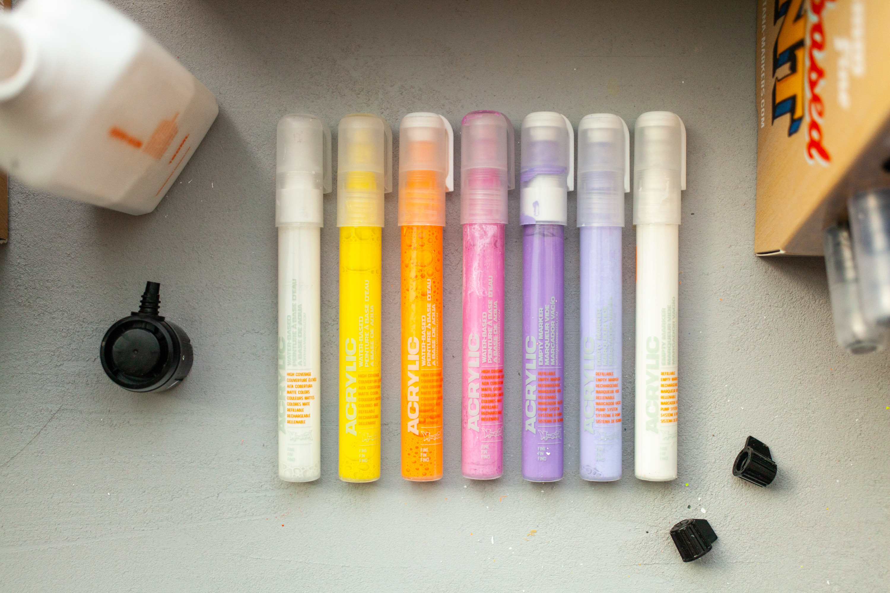 Montana ACRYLIC EMPTY Marker 30mm Montana ACRYLIC EMPTY Marker 30mm