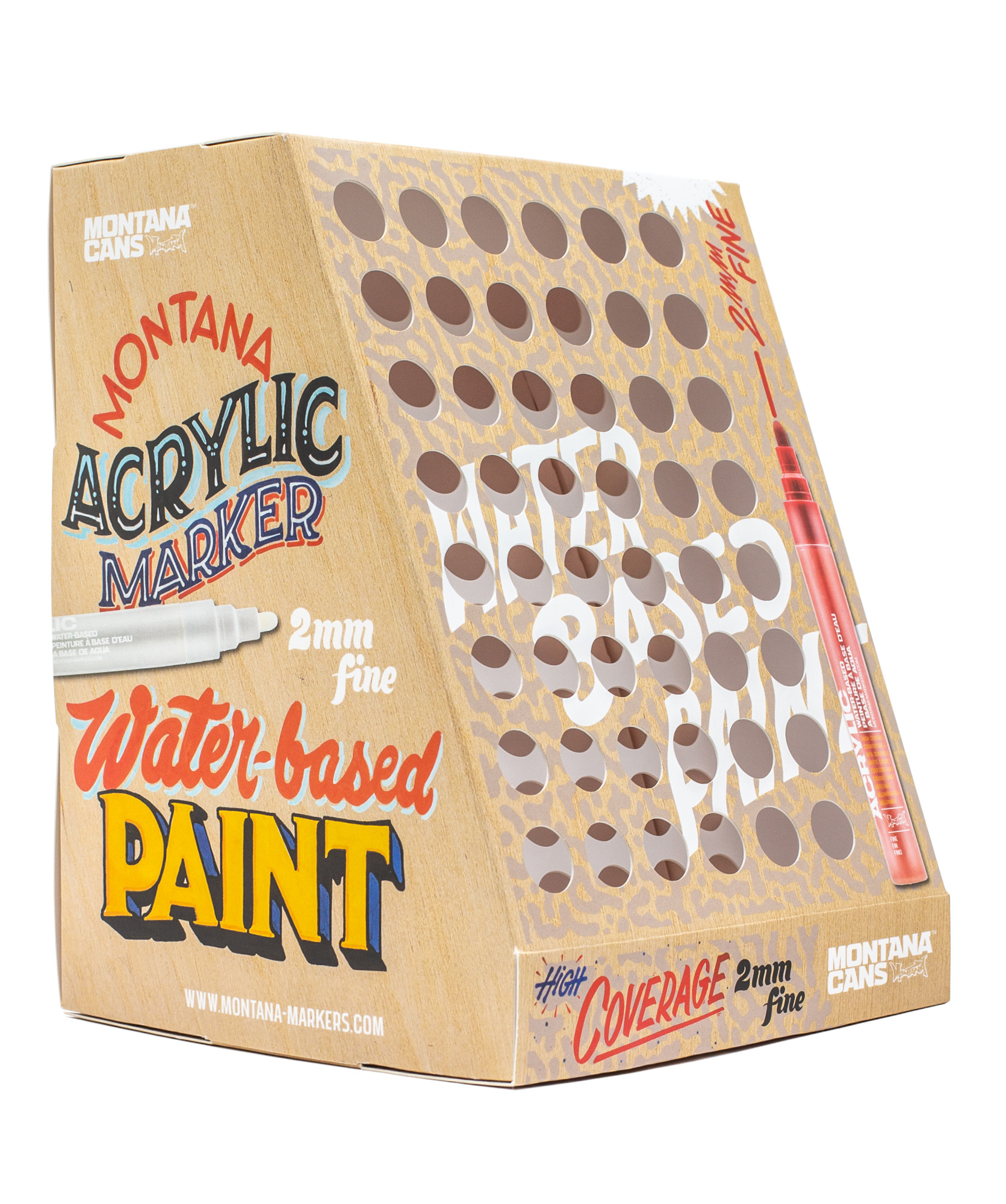 MONTANA-ACRYLIC-MARKER-DISPLAY-EMPTY-02 Montana ACRYLIC Marker 2mm Action Display Empty
