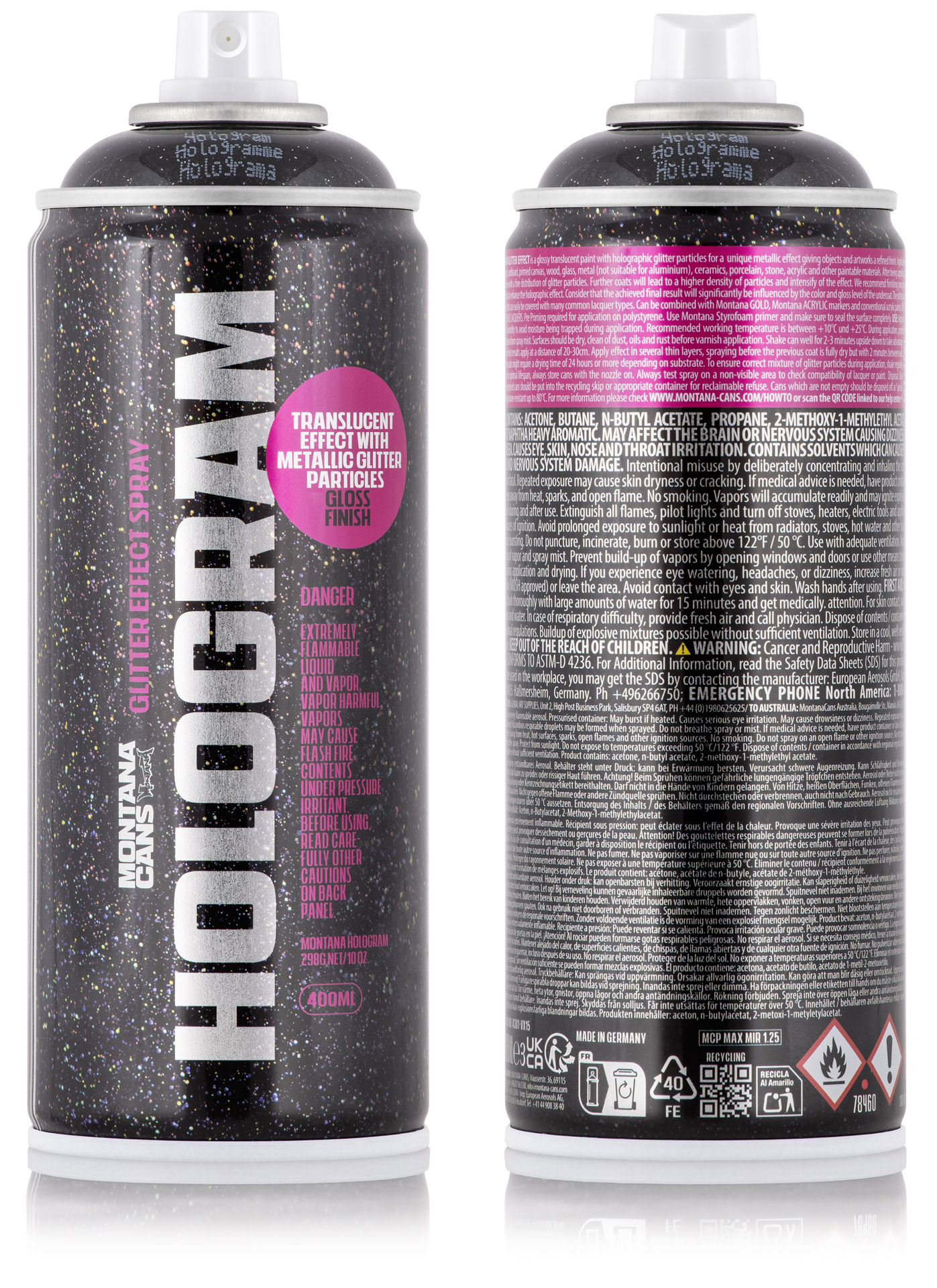 Montana HOLOGRAM Glitter 400ml