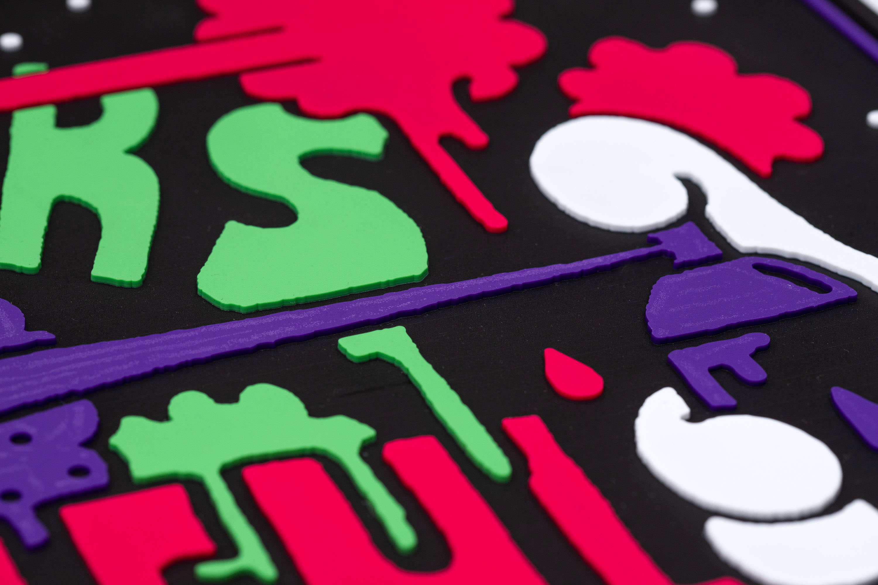 Montana DOORMAT (Fußmatte) - "ALL COLORS ARE BEAUTIFUL" von Max Solca Montana DOORMAT (Fußmatte) - "ALL COLORS ARE BEAUTIFUL" von Max Solca