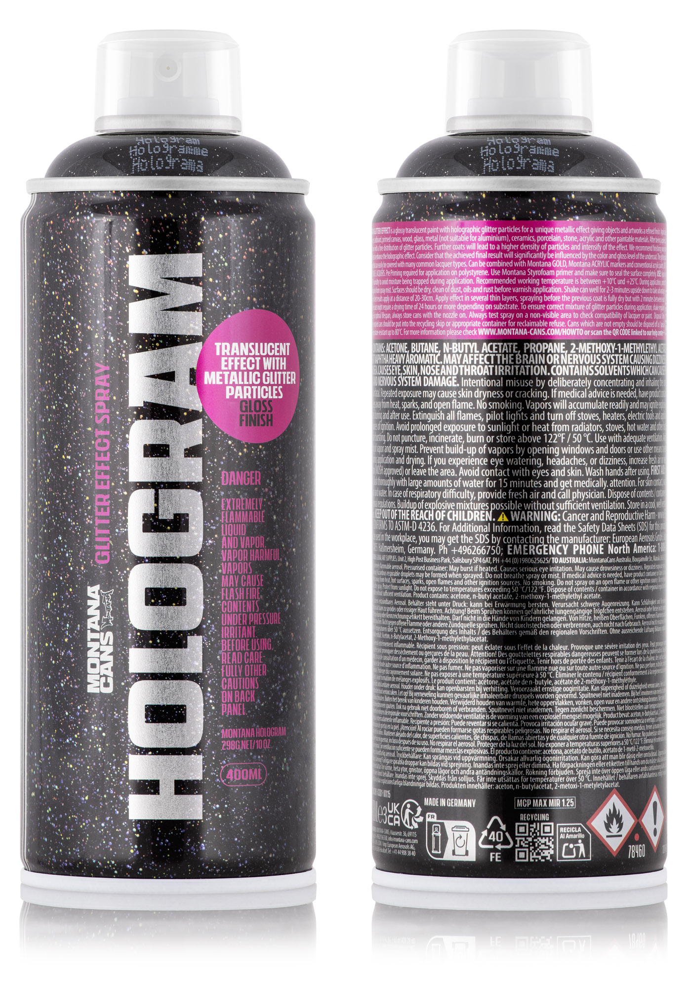 Montana HOLOGRAM Glitter 400ml