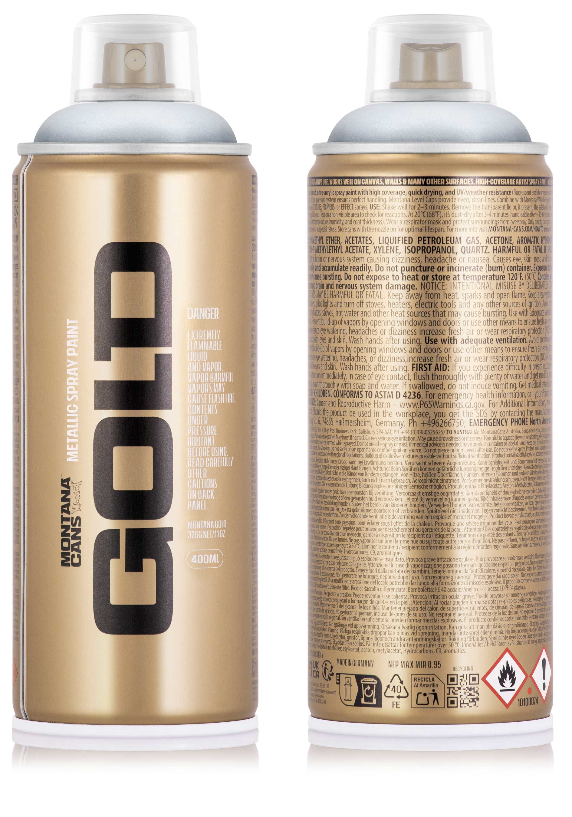 Montana GOLD 400ml - Metallic Colors Montana GOLD 400ml - Metallic Colors