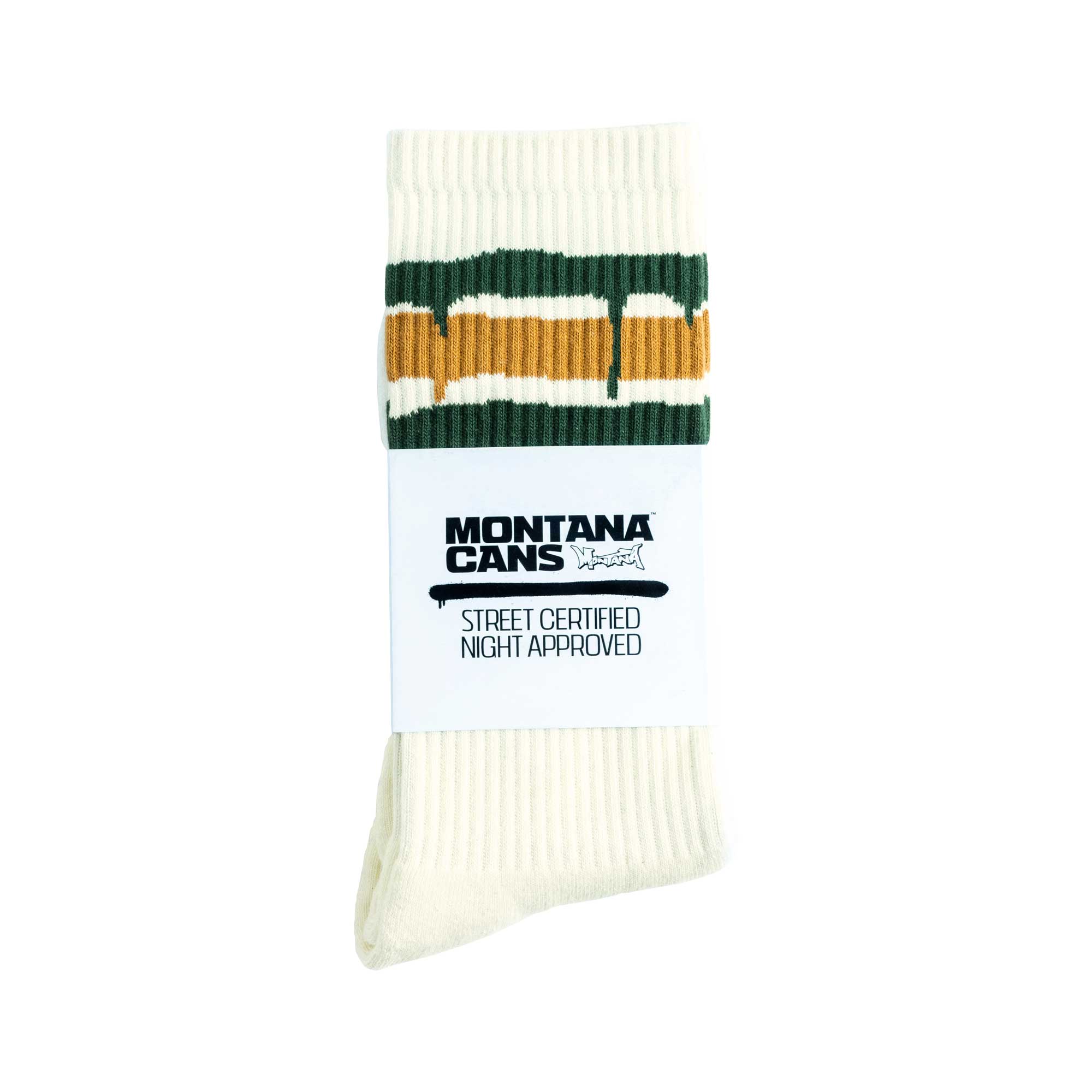 Montana Socks Stripes Off White