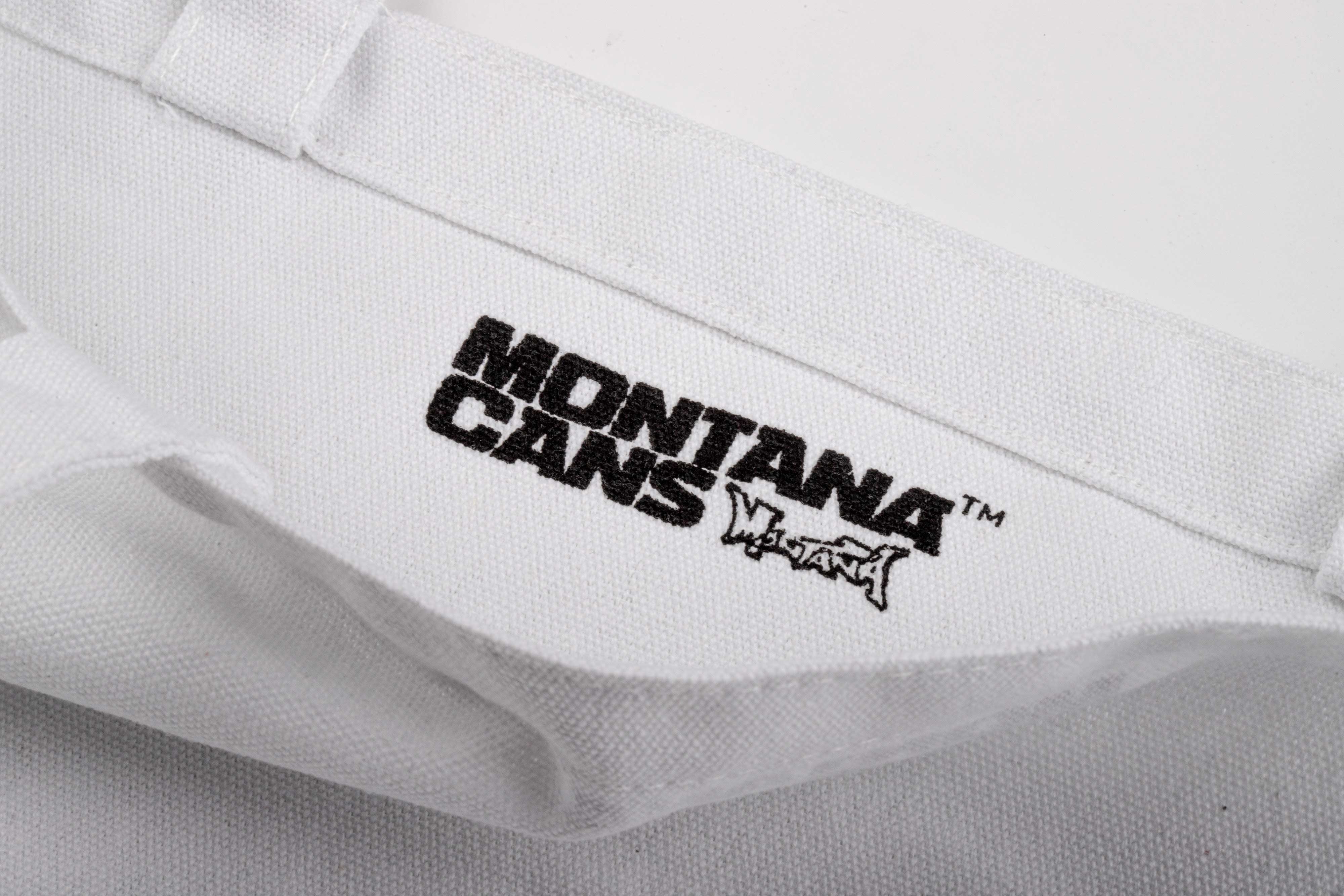 Montana Cotton Bag - Logoline Monochrome White
