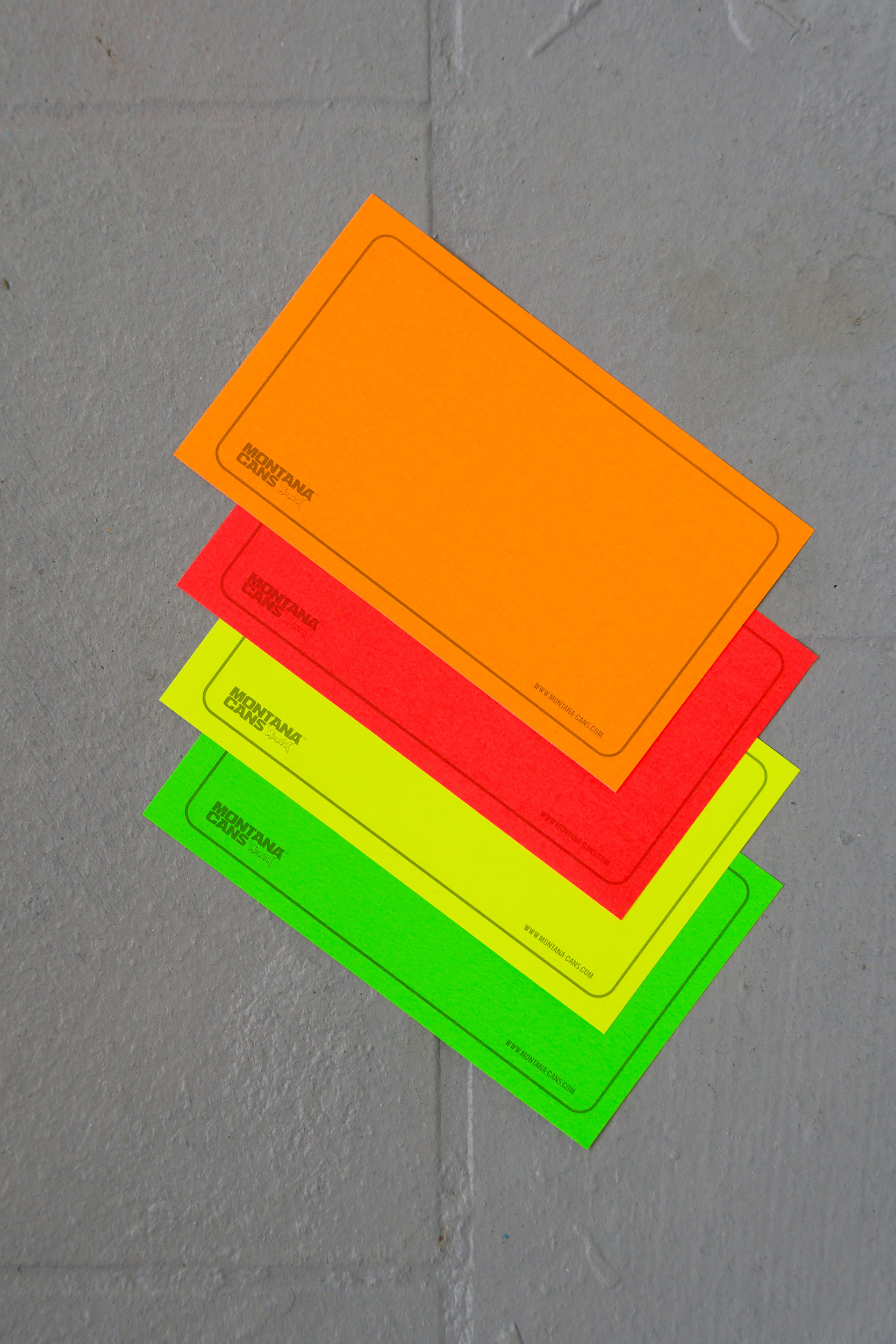 Montana Neon Blank Sticker Pack