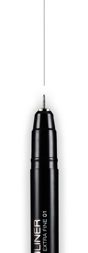 MO-SKETCHLINER-01-W Montana SketchLiner 0.1mm
