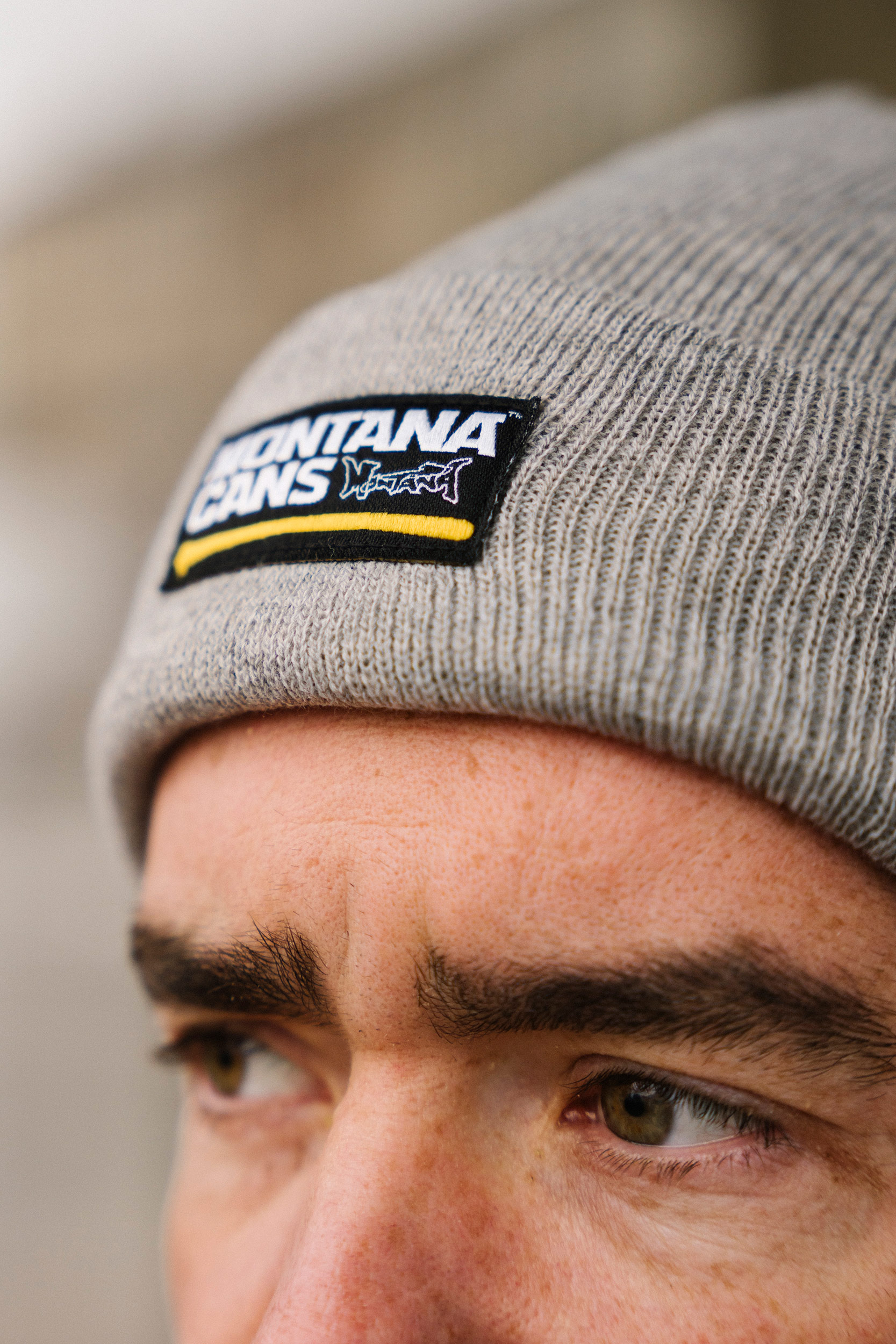 Montana Beanie Logo Line Black Montana Beanie Logo Line Black
