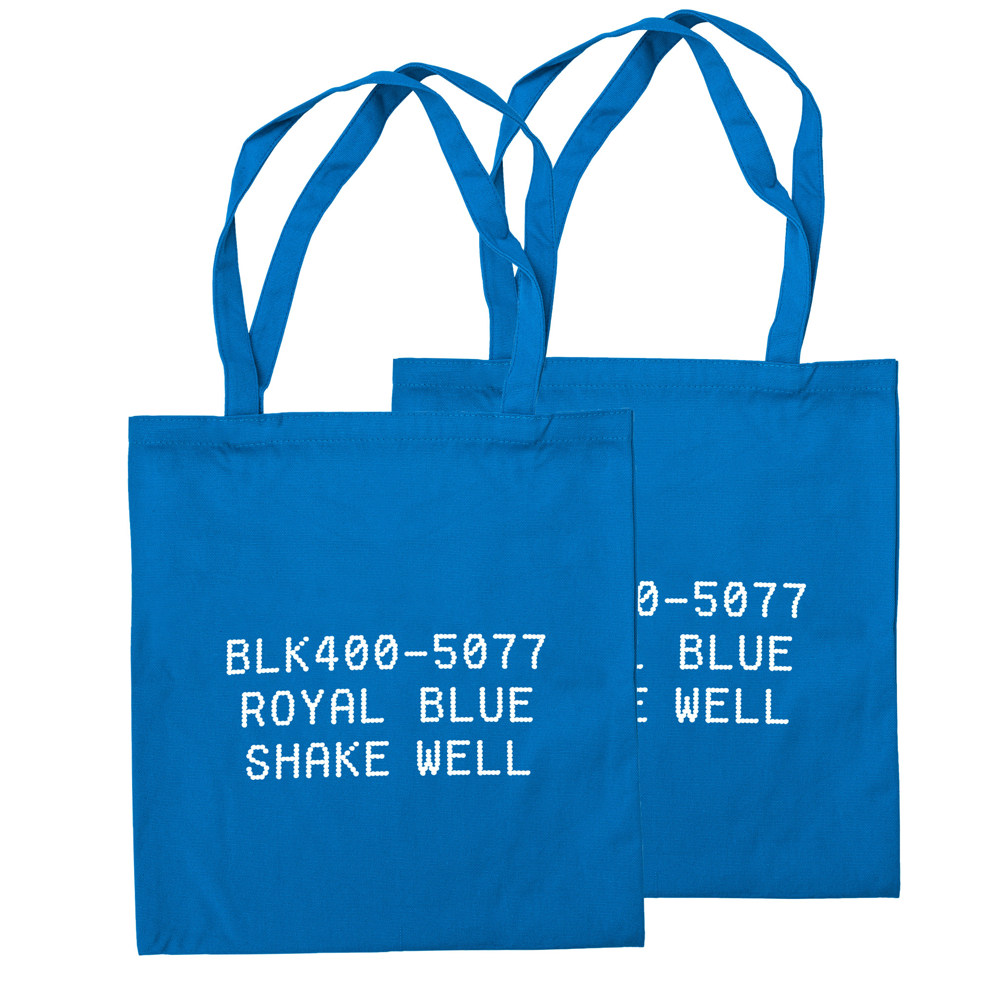 Montana Cotton Bag Donut Print - 5077 Royal Blue Montana Cotton Bag Donut Print - 5077 Royal Blue