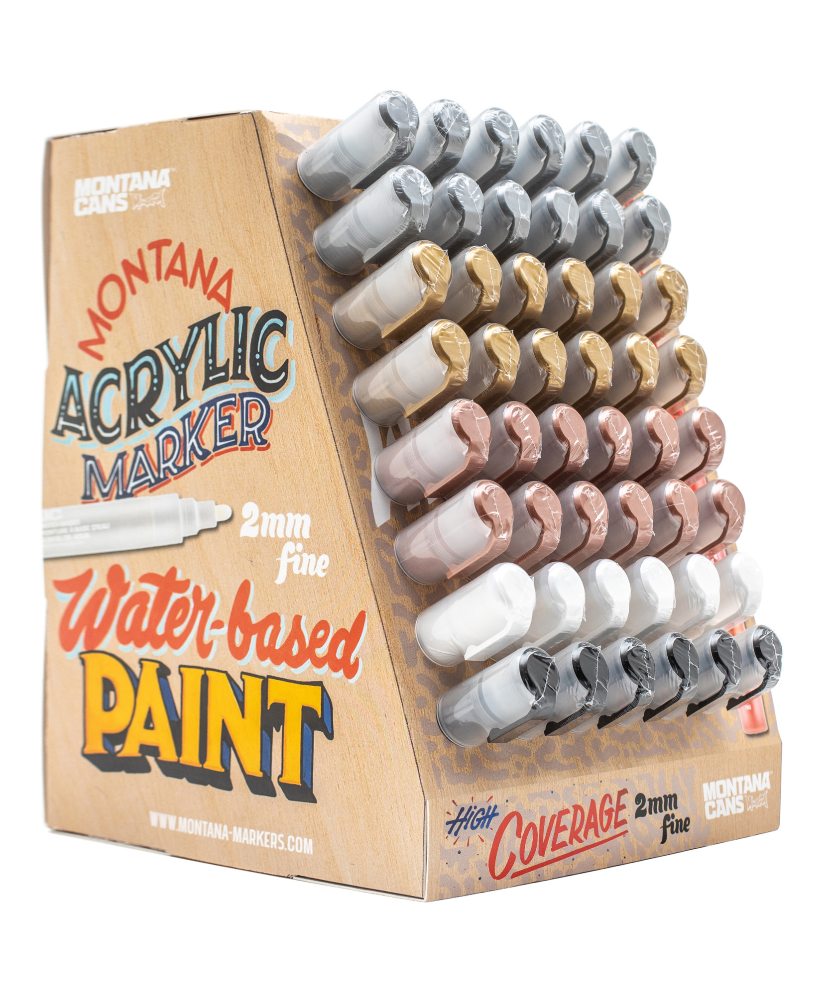 Rotulador MTN Water Based Marker 5mm Graffiti Montana Colors