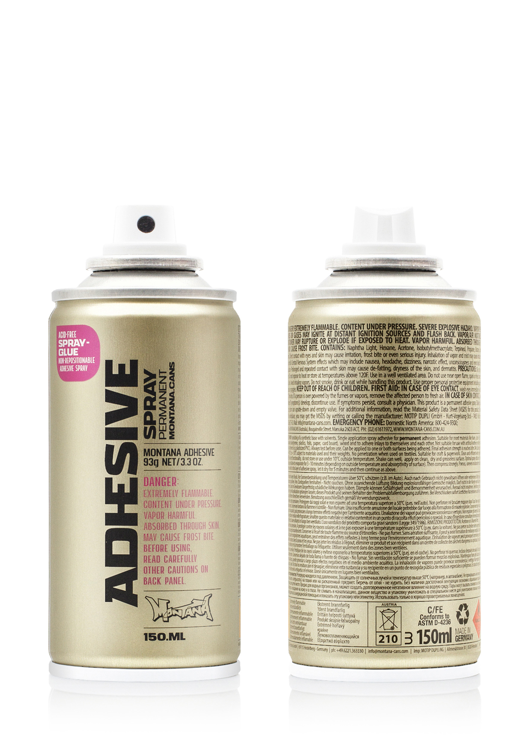 Montana ADHESIVE  permanent  / Spray glue