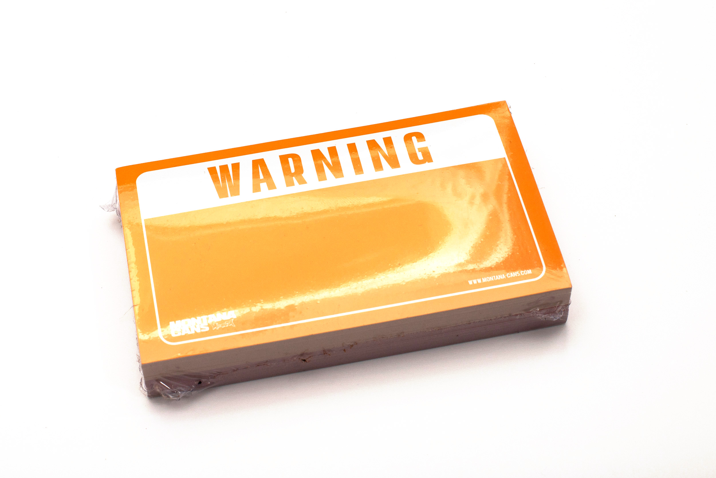 Montana Warning Sticker Pack - Red/Yellow