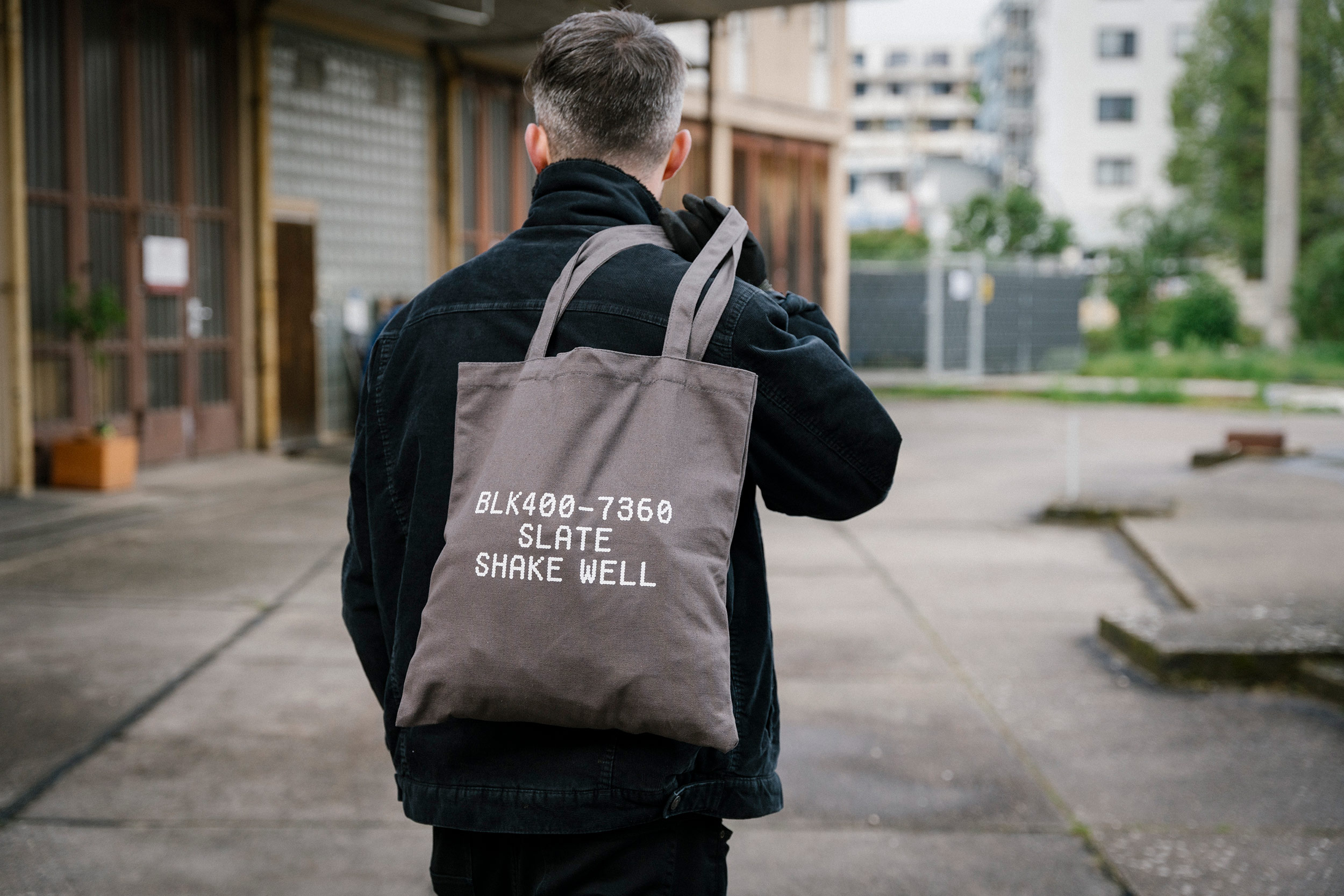 Montana Cotton Bag Donut Print - 7360 Slate Montana Cotton Bag Donut Print - 7360 Slate