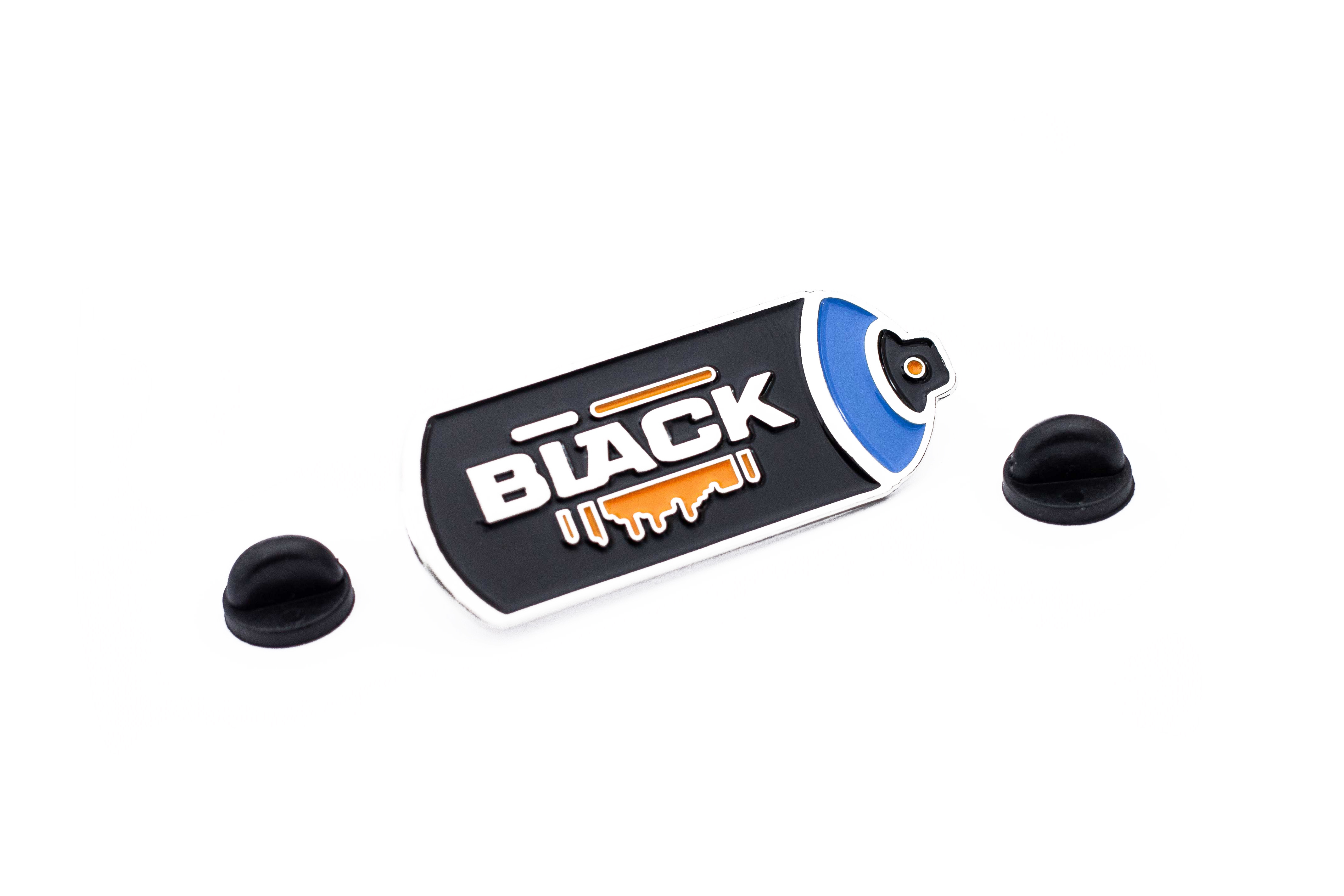 Montana BLACK Can  Pin