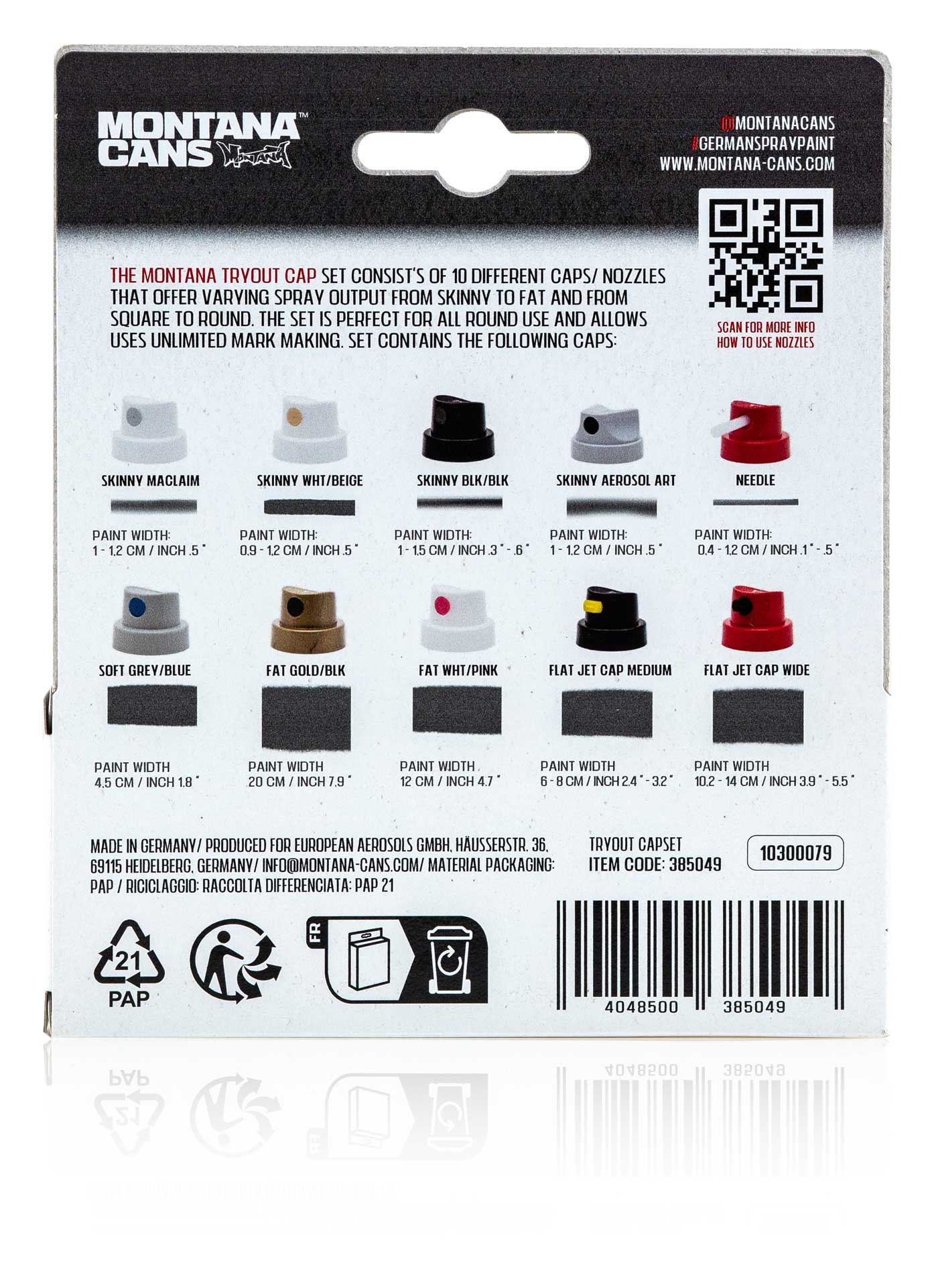 Montana Tryout Cap Set Montana Tryout Cap Set