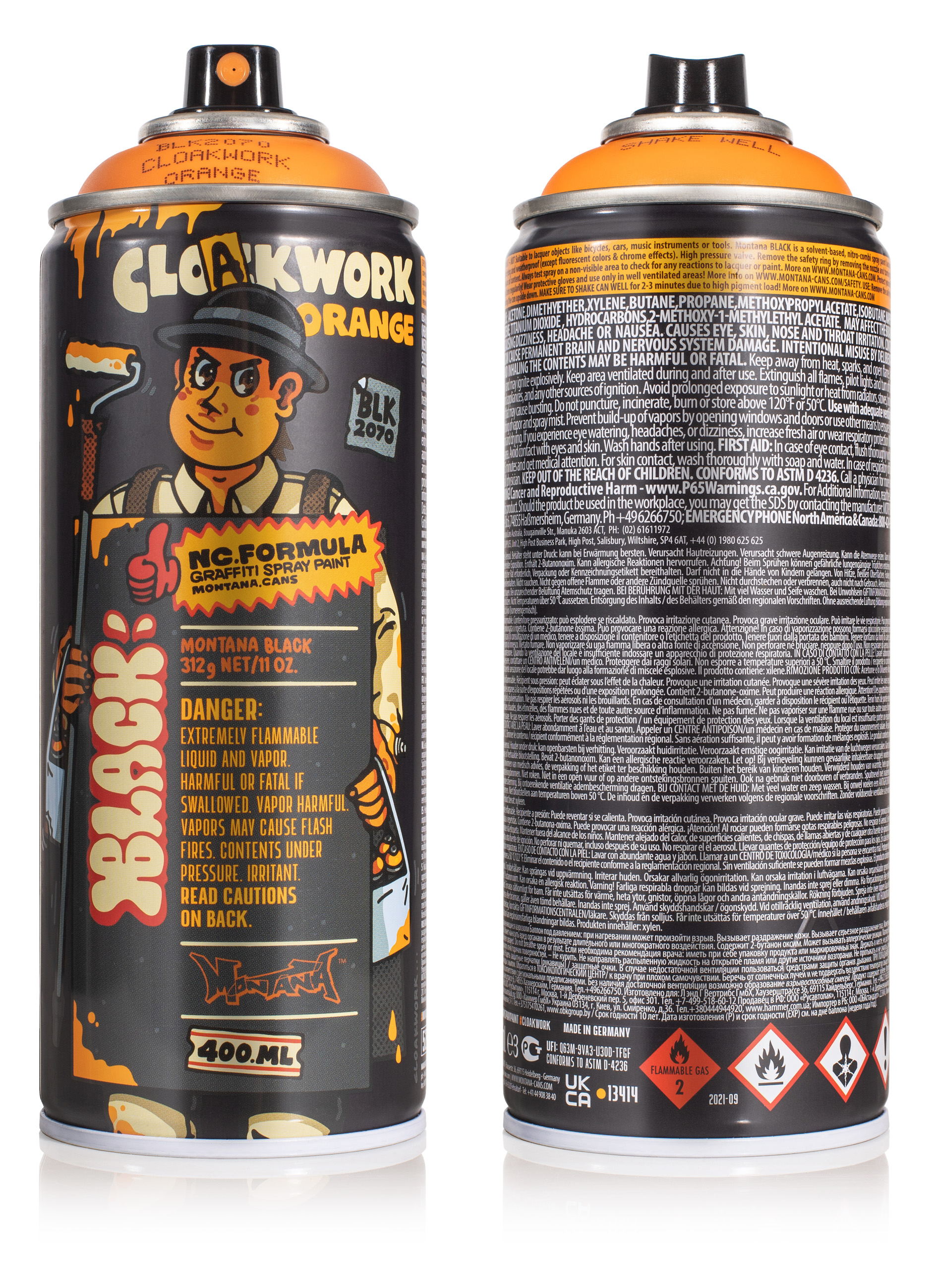 Montana Cans BLACK Limited Edition Spray Can - LAIA - InfamyArt