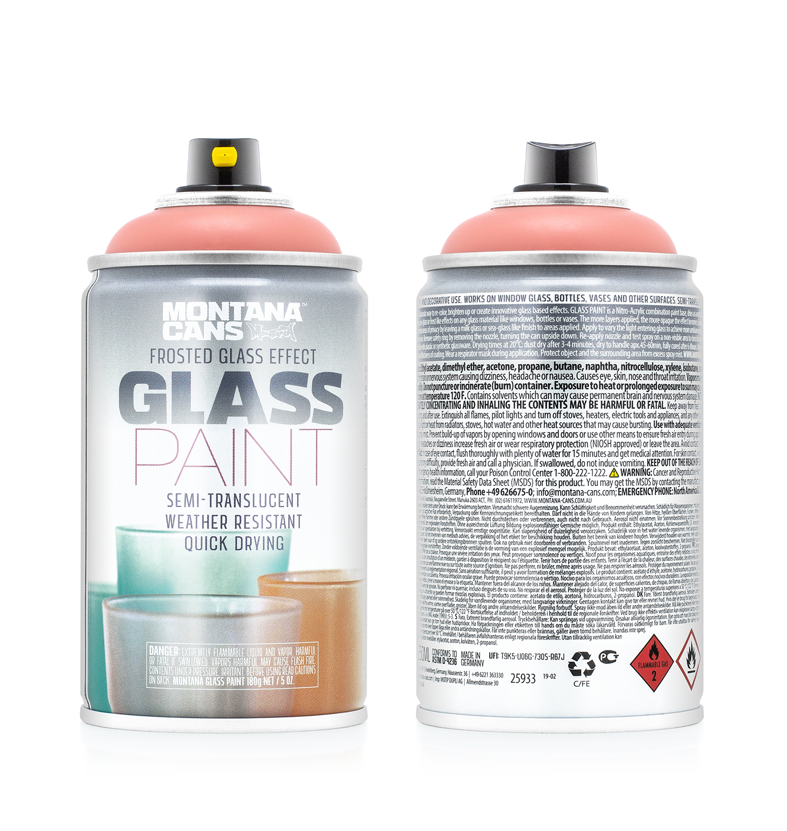 Montana GLASS PAINT 250ml