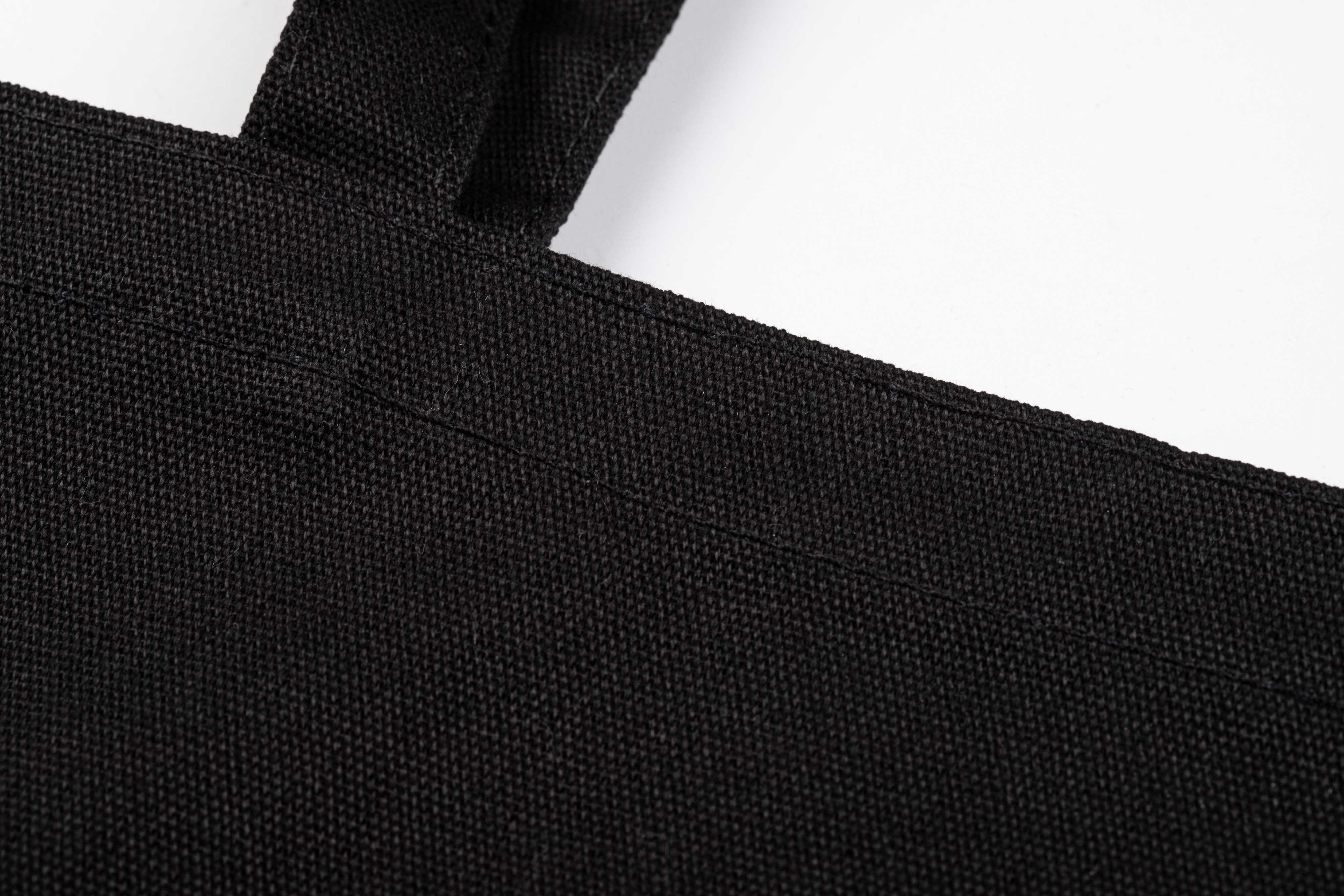 Montana Cotton Bag - Logoline Monochrome Black