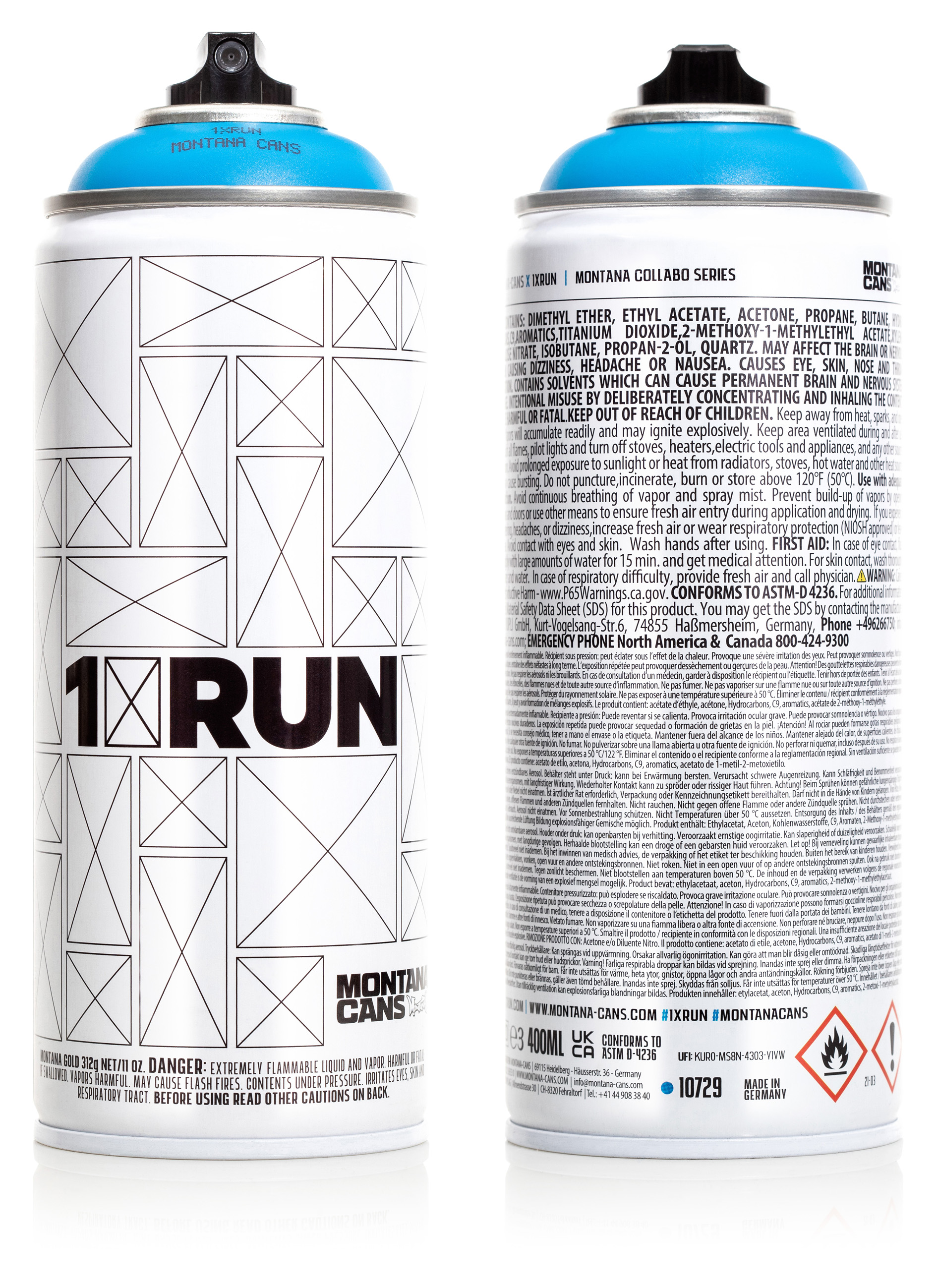 1XRUN X Montana Cans Collaboration