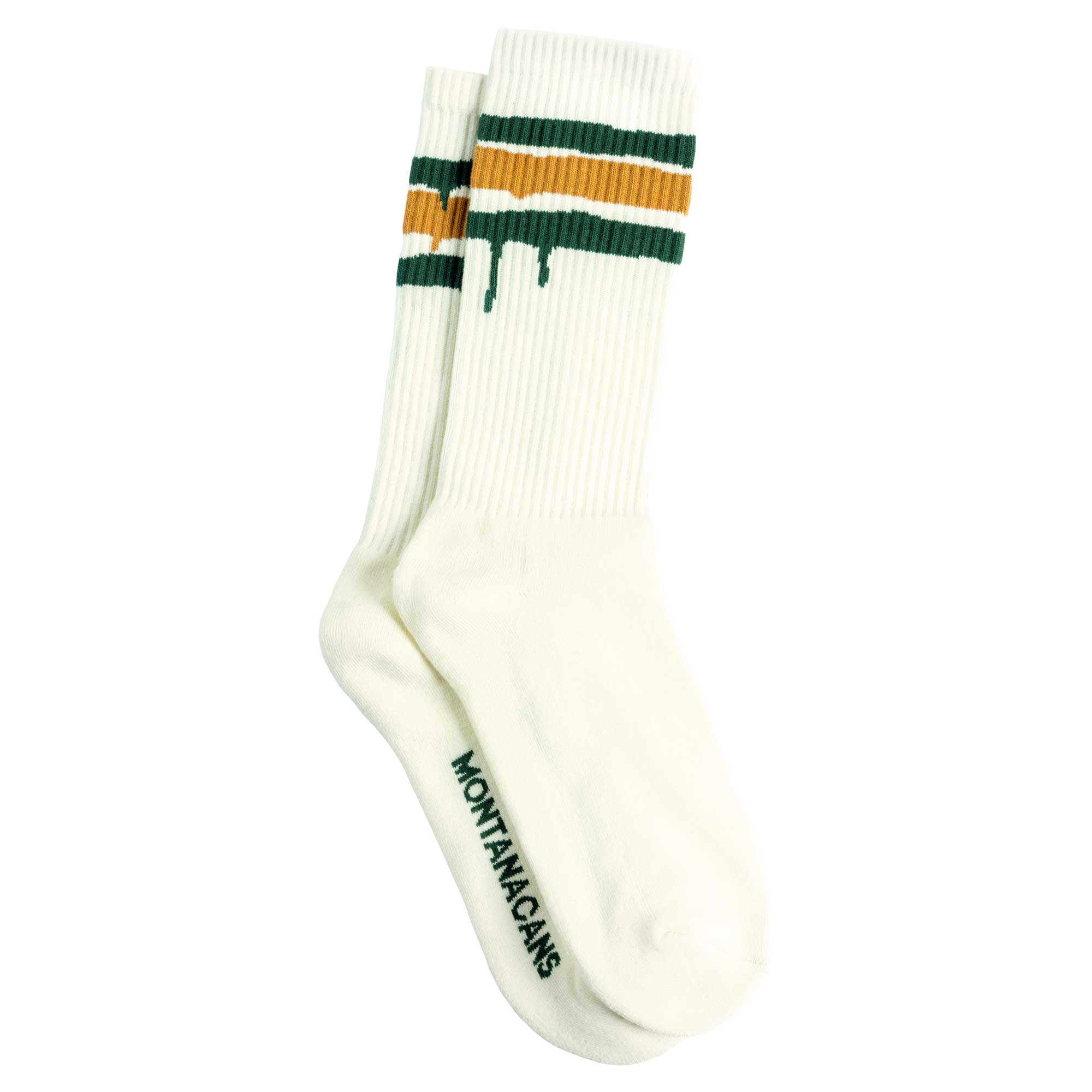 Montana Socks Stripes Off White