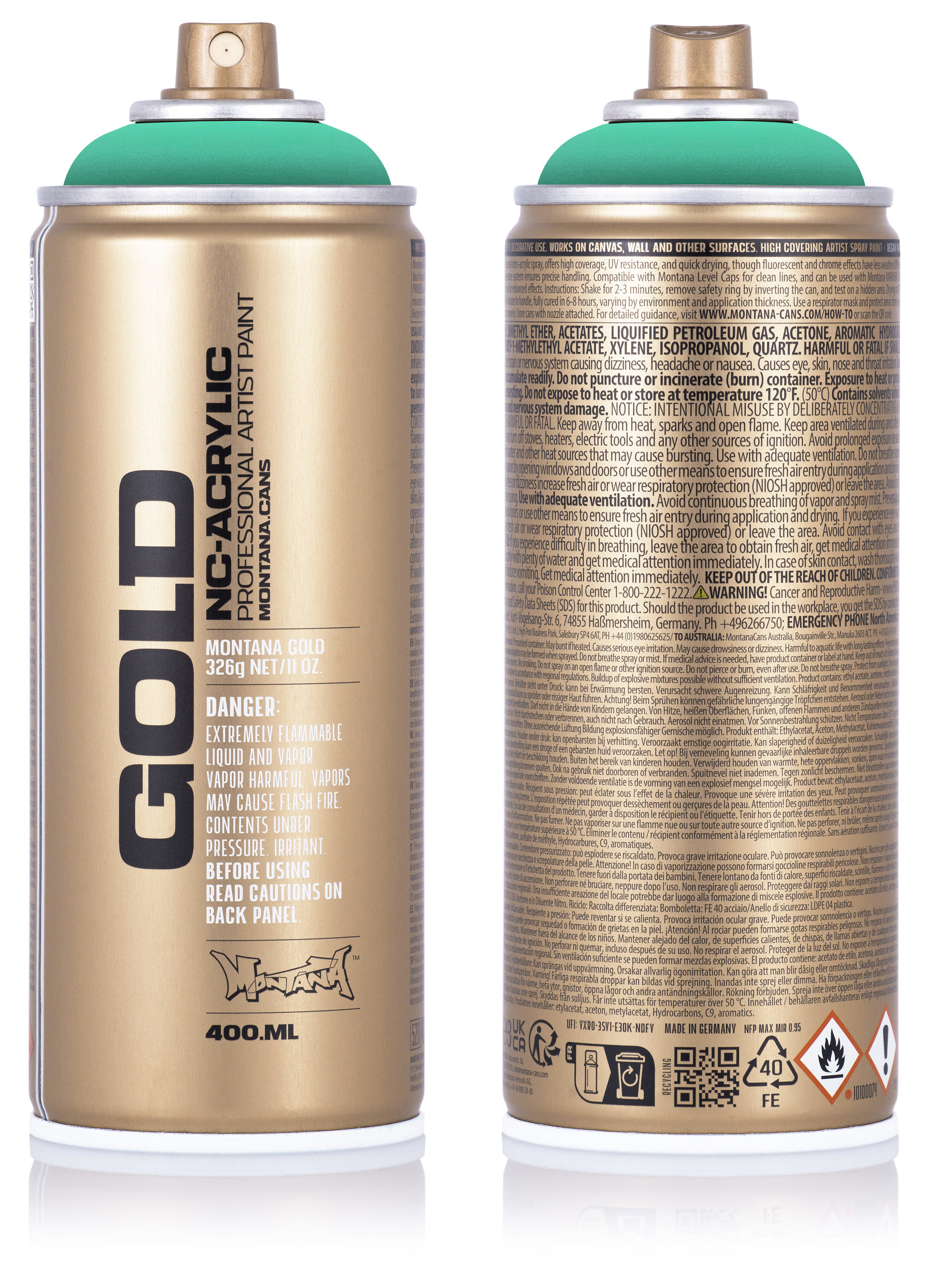 Montana GOLD 400ml - Fluorescent Colors Montana GOLD 400ml - Fluorescent Colors