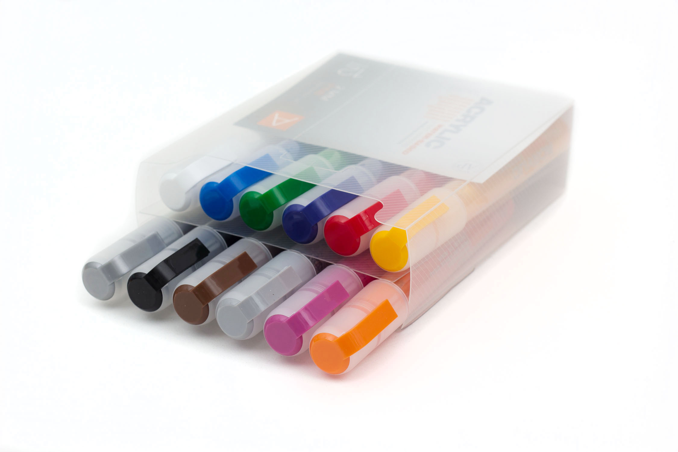MO-ACR_MARKER_SETS_GRP-8035 Montana ACRYLIC Marker Set 12er Fine A