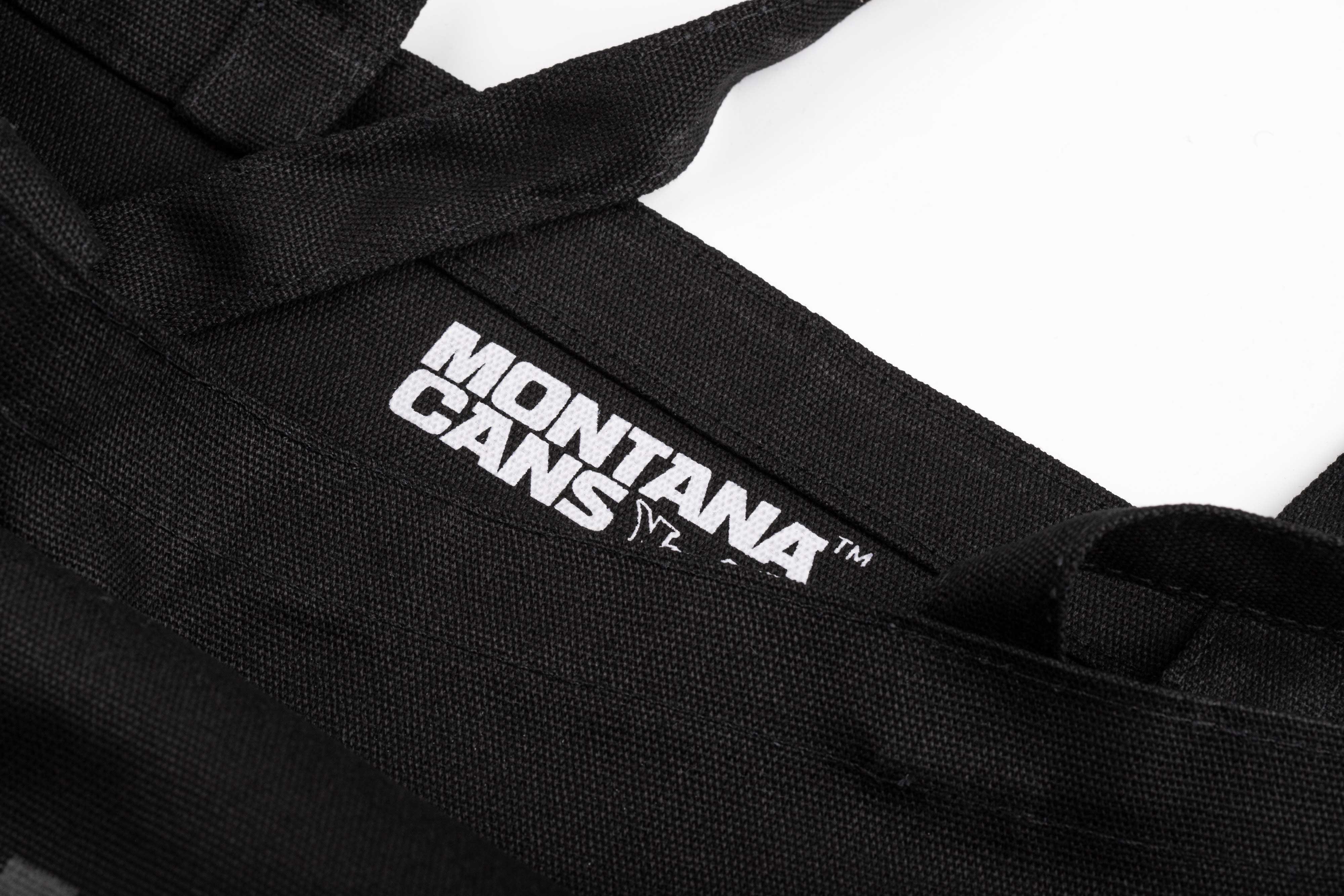 Montana Cotton Bag - Logoline Monochrome Black