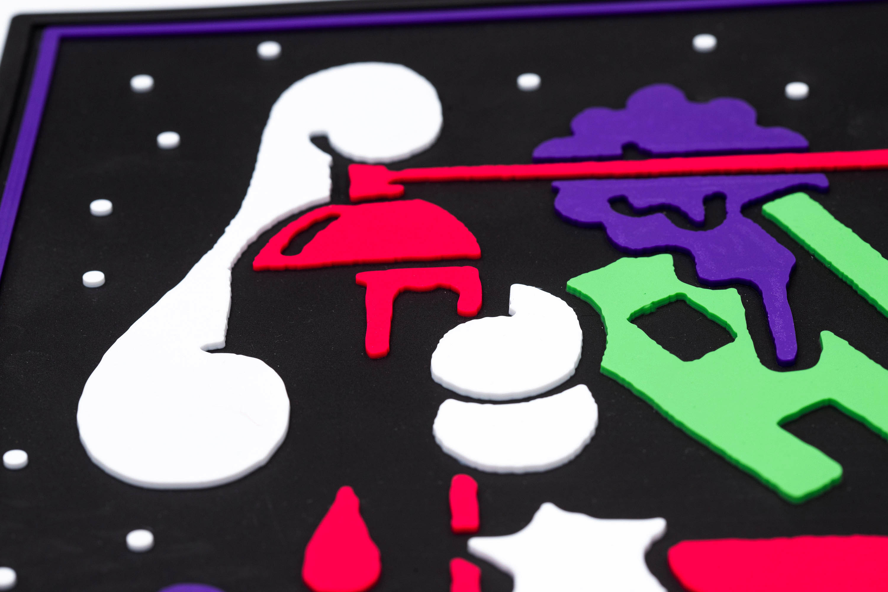 Montana DOORMAT (Fußmatte) - "ALL COLORS ARE BEAUTIFUL" von Max Solca Montana DOORMAT (Fußmatte) - "ALL COLORS ARE BEAUTIFUL" von Max Solca