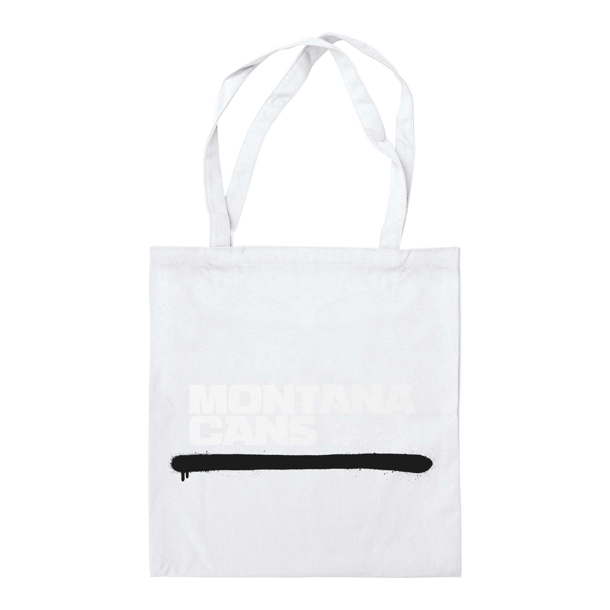 Montana Cotton Bag - Logoline Monochrome White