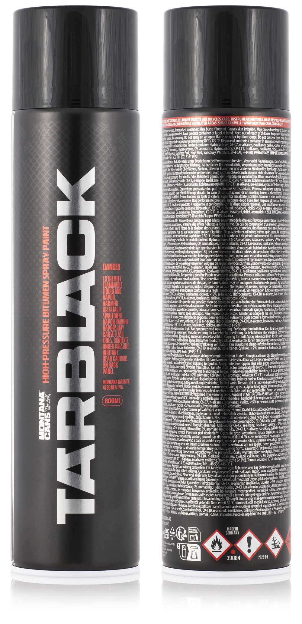 Montana TARBLACK 600ml Montana TARBLACK 600ml