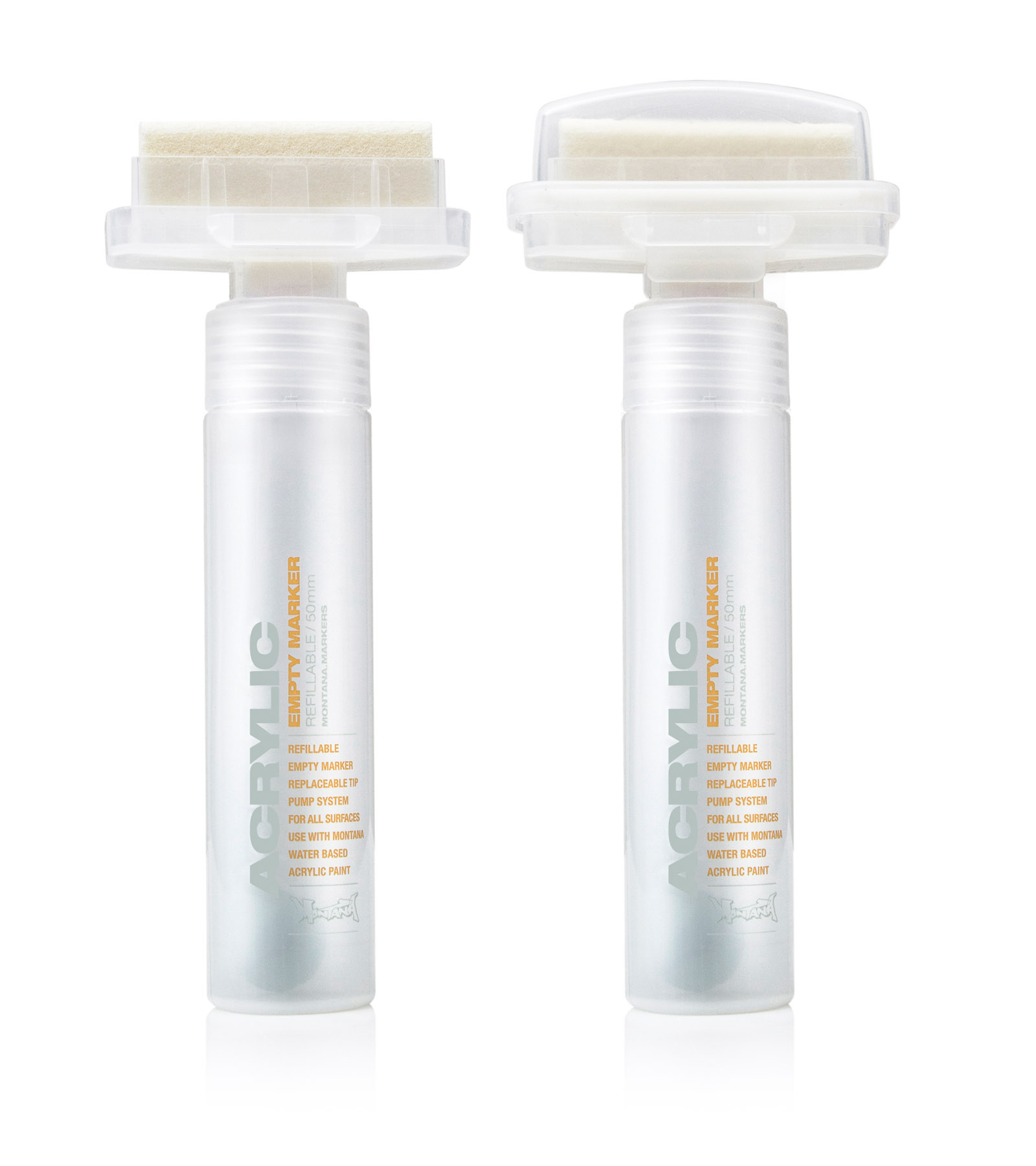 Montana ACRYLIC EMPTY Marker 50mm Montana ACRYLIC EMPTY Marker 50mm
