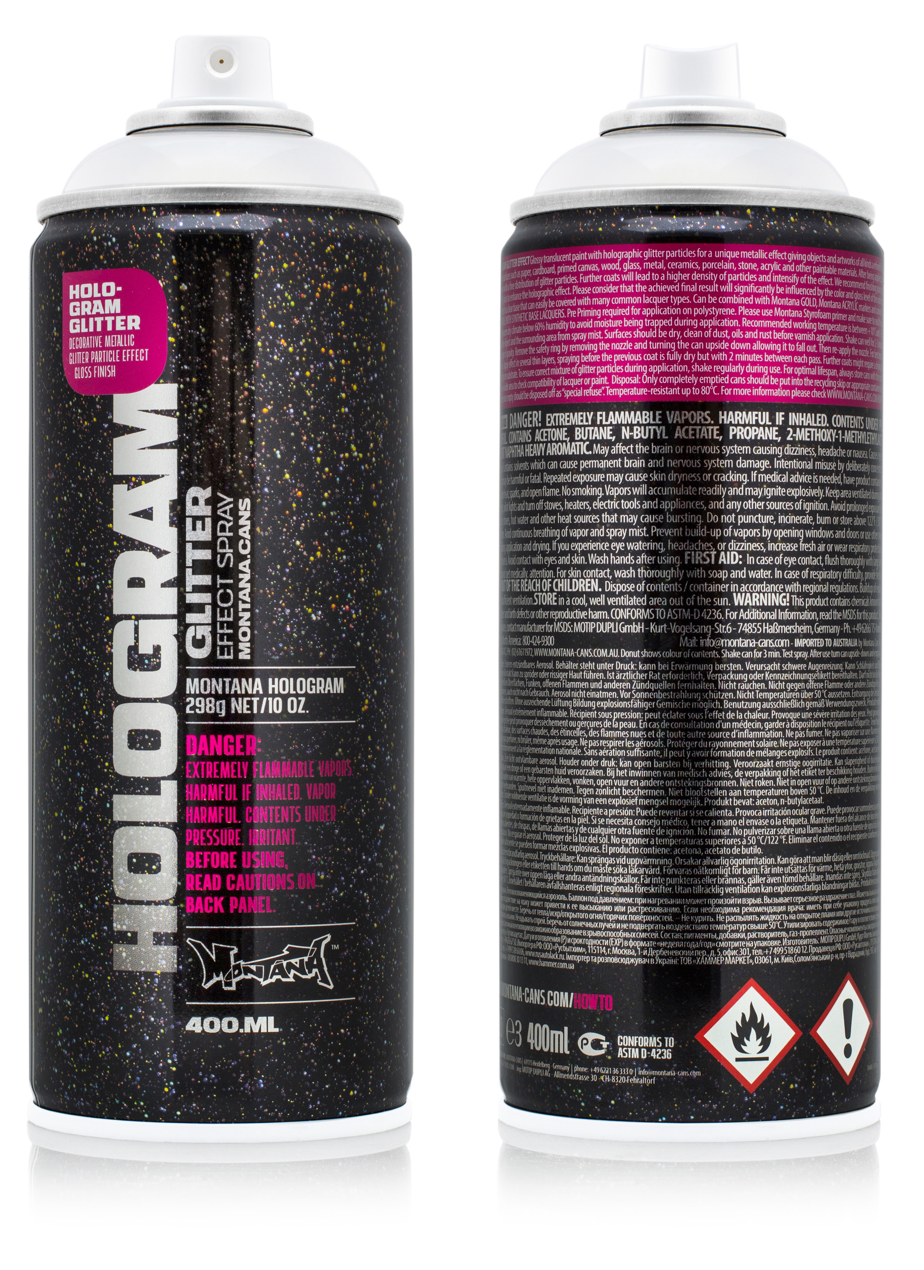 Spray MTN Industrial Vinilo Líquido 400ml Graffiti Montana Colors