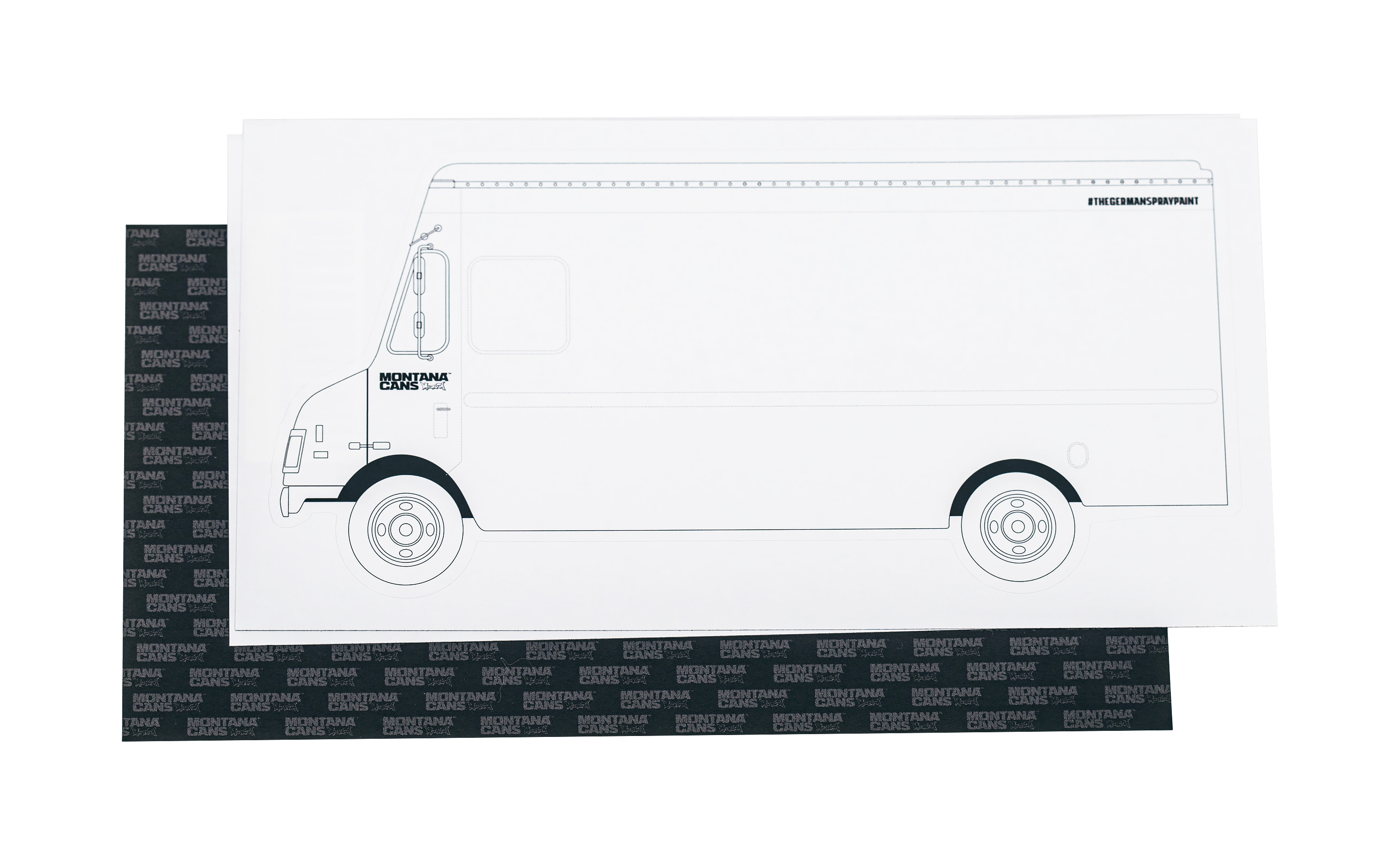 Montana Tag Van Sticker Pack Montana Tag Van Sticker Pack