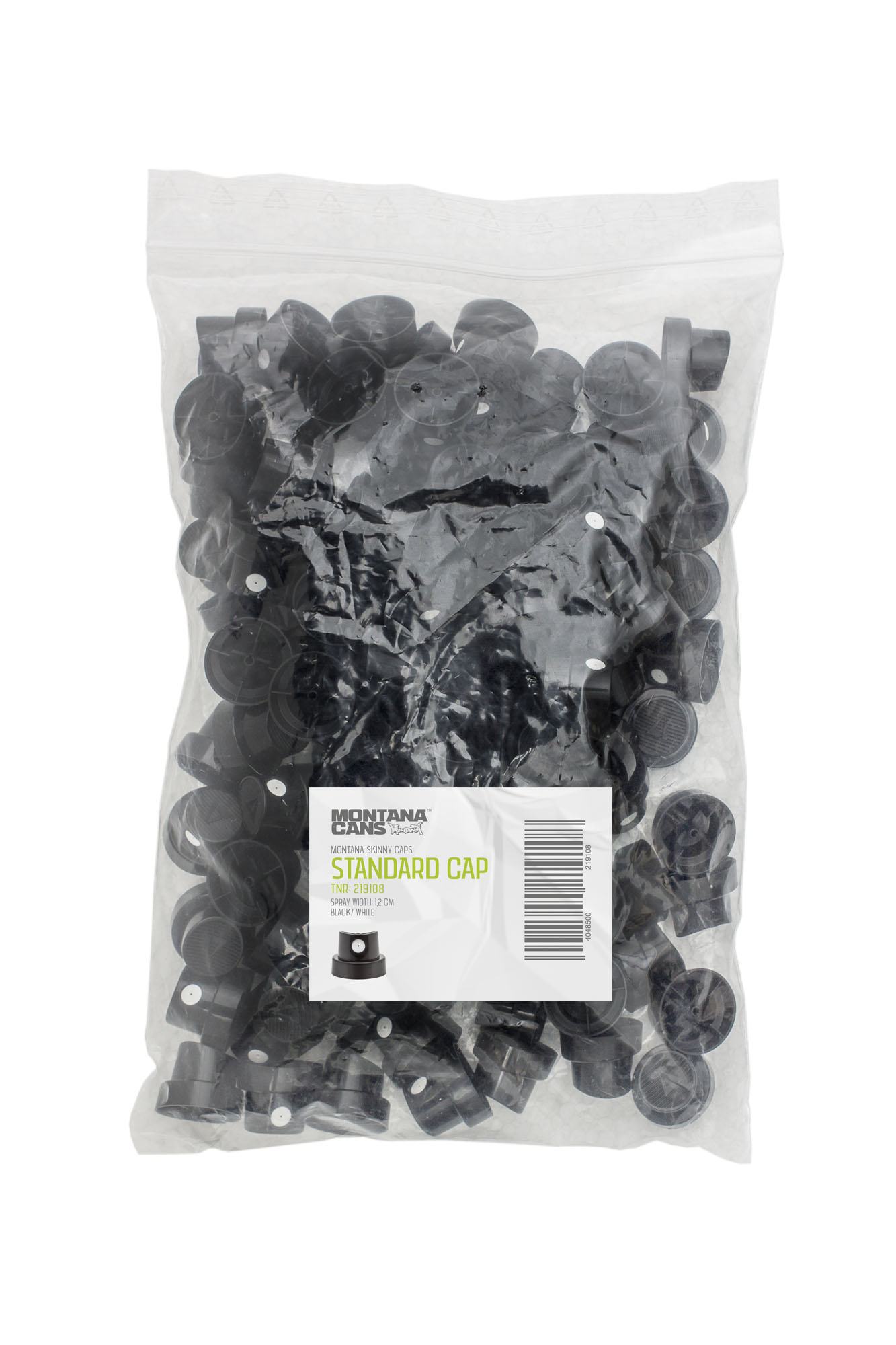 MO-CAPS_SKINNY_BLACK_WHITE Montana Standard Cap Black/White
