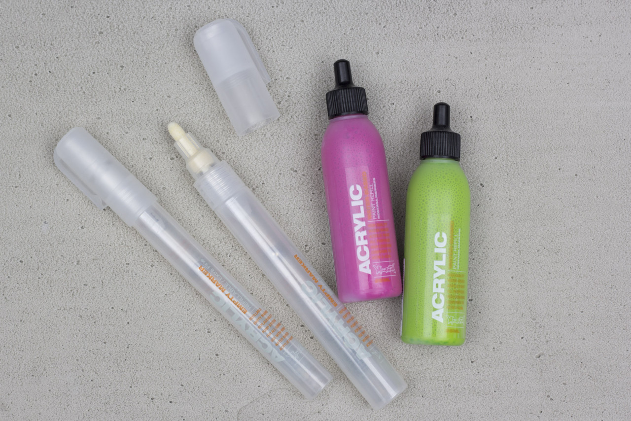 How to use Markers & Inks