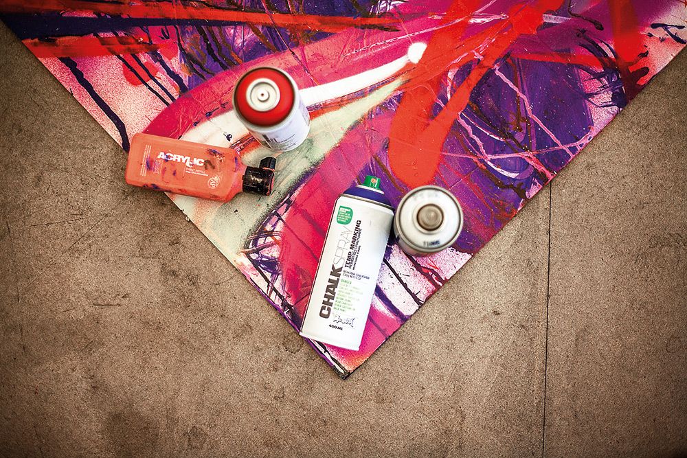 Montana Chalk Spray Paint 400ml