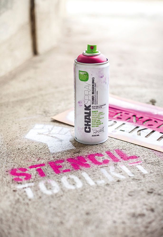 Montana Chalk Spray Paint 400ml